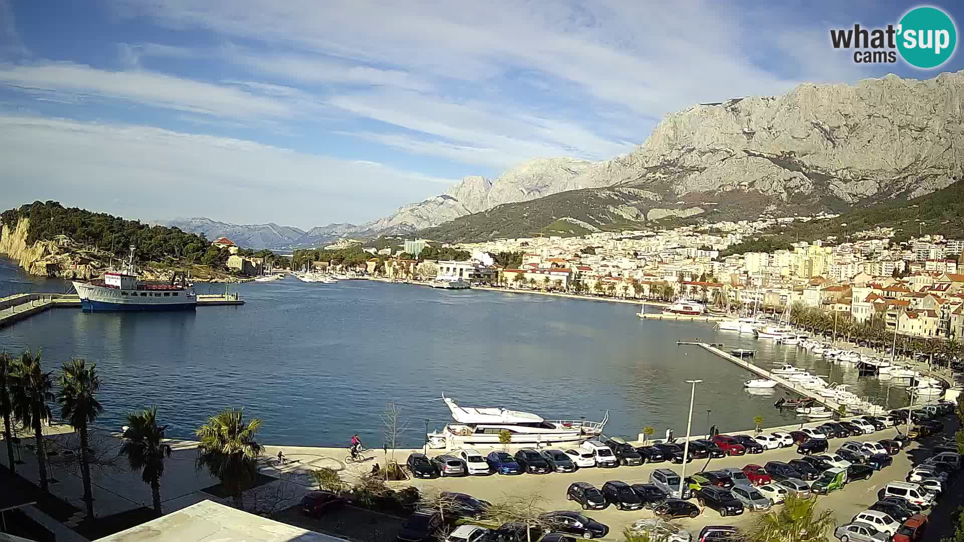 Webcam live -Makarska riva