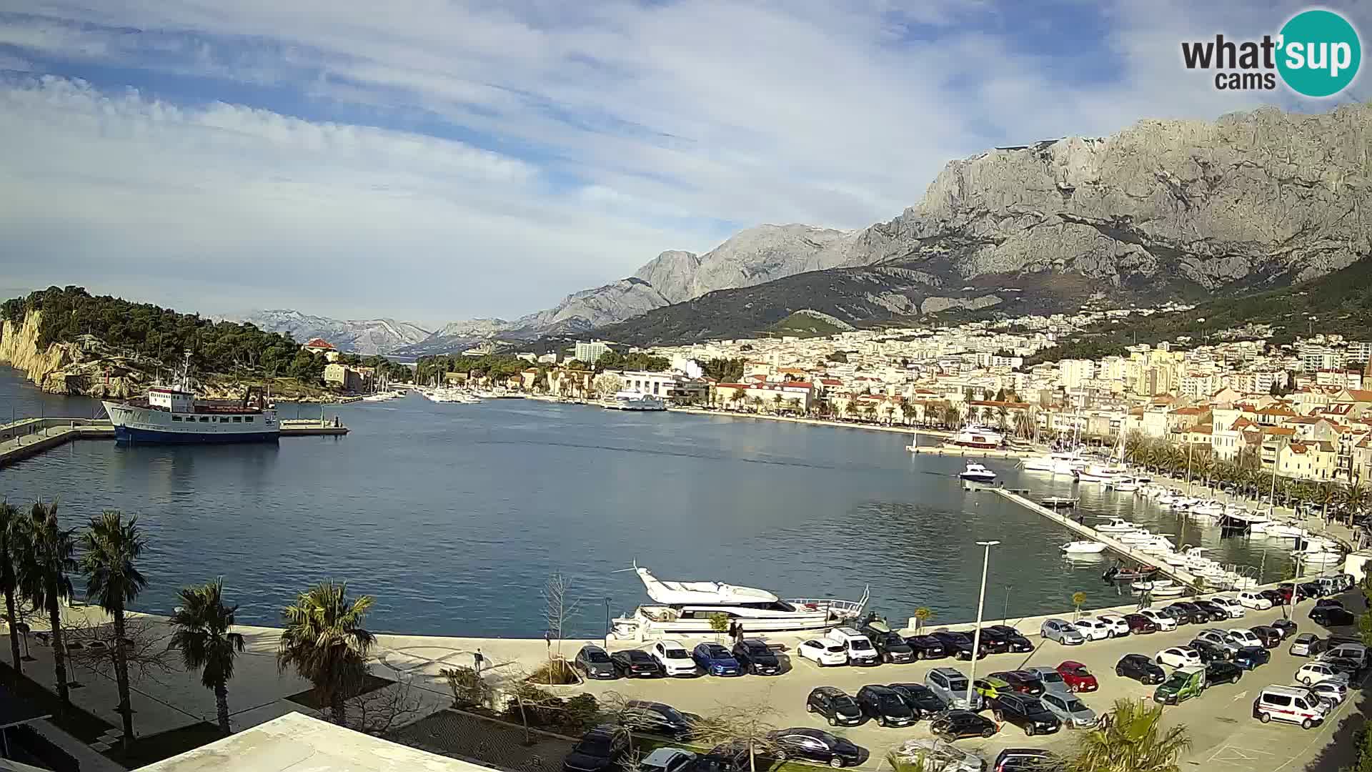 Webcam live -Makarska riva