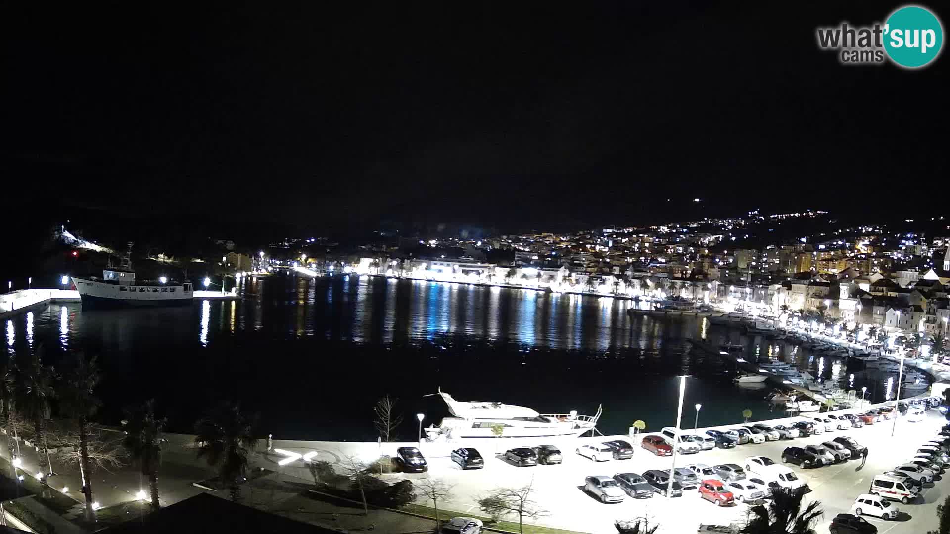 Webcam Makarska paseo junto al mar