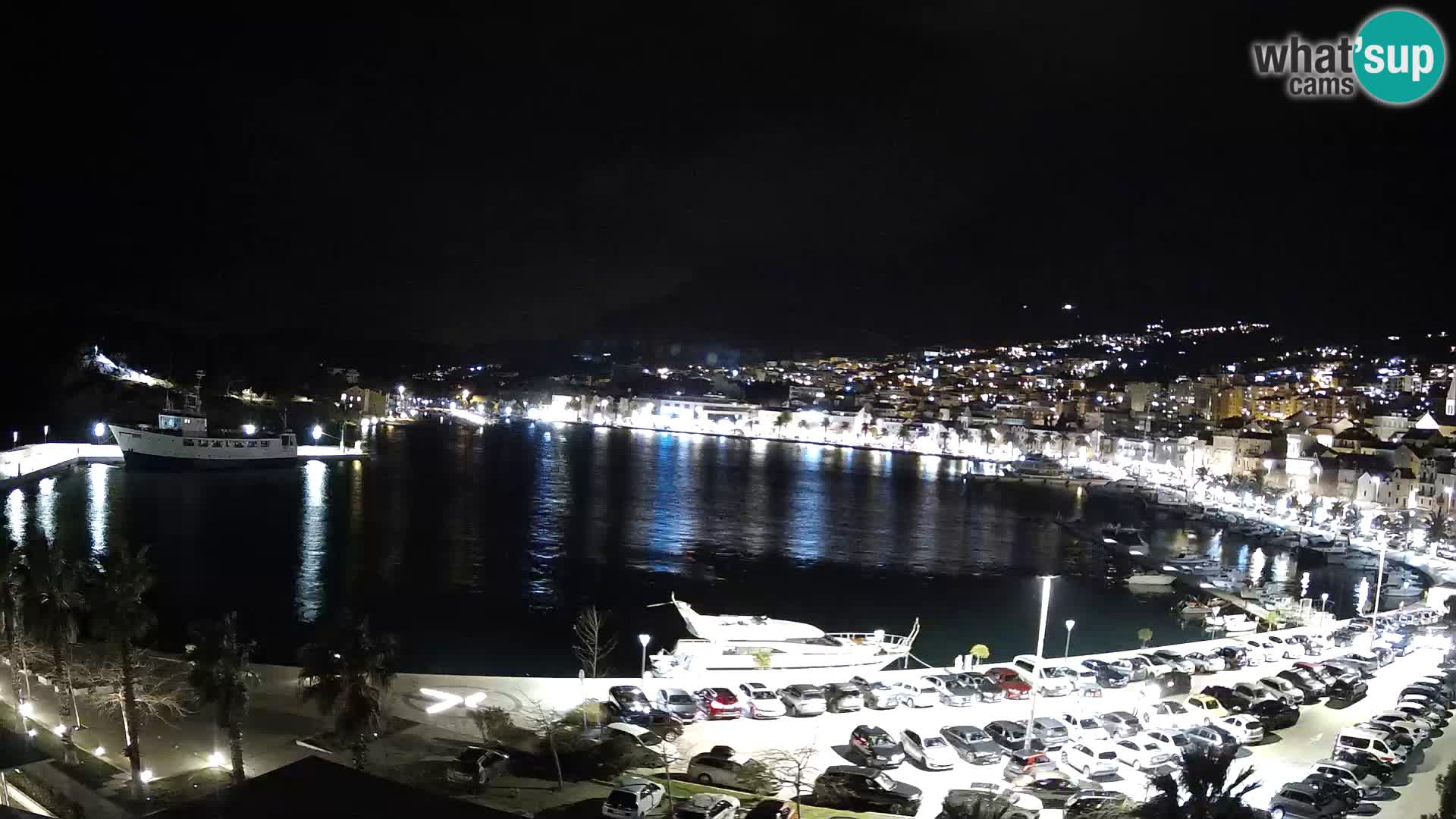 Webcam Makarska paseo junto al mar