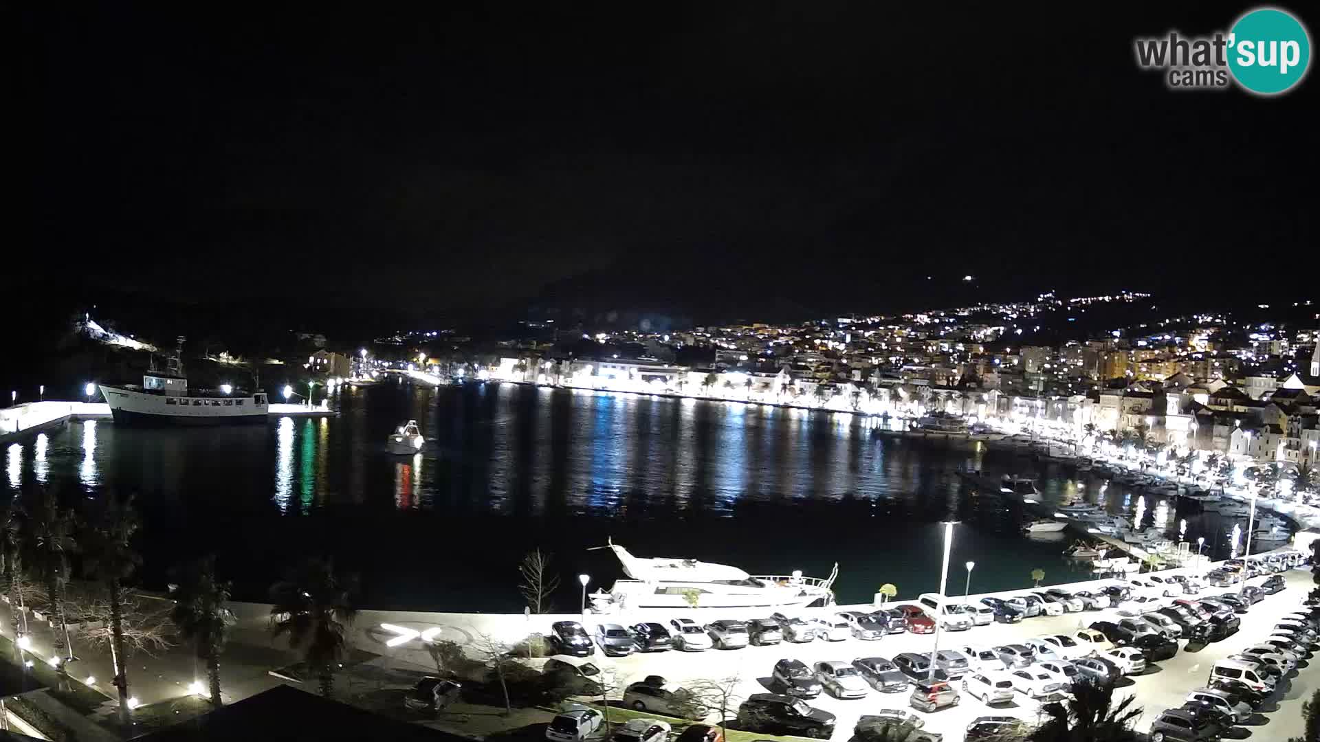 Webcam Makarska paseo junto al mar