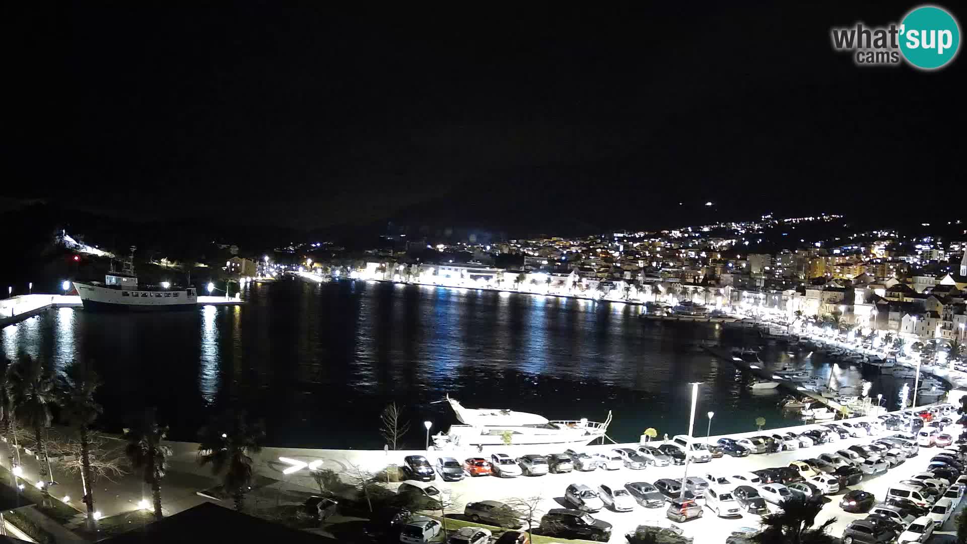 Webcam Makarska paseo junto al mar