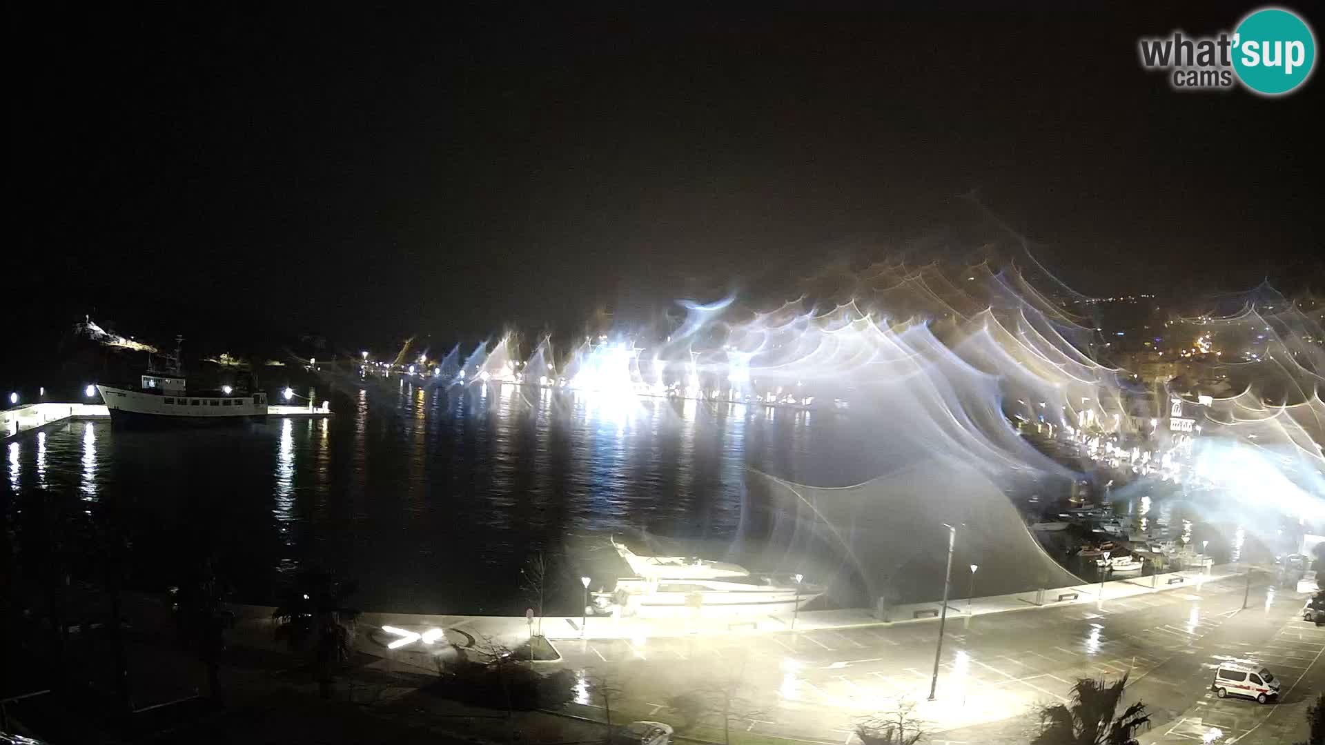 Webcam Makarska paseo junto al mar