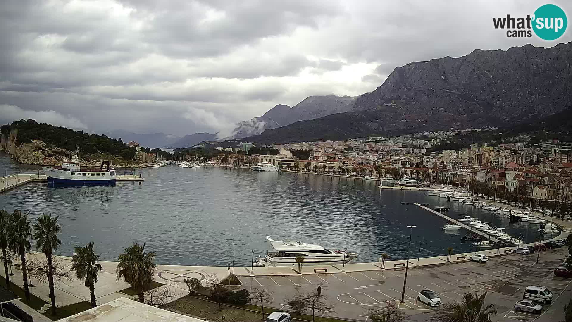 Webcam live -Makarska riva