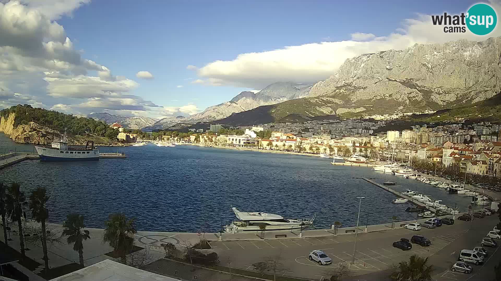 Webcam live -Makarska riva