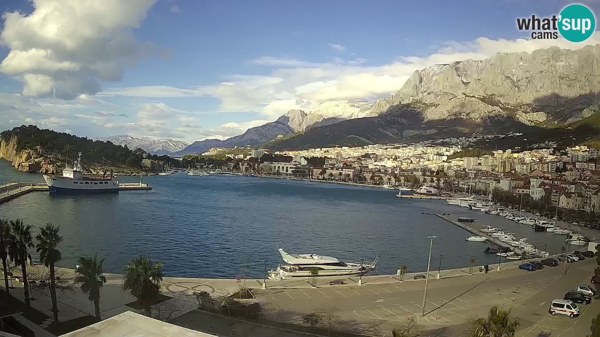 Webcam live -Makarska riva