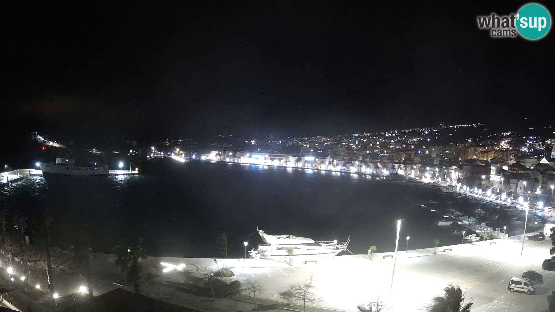 Webcam Makarska paseo junto al mar