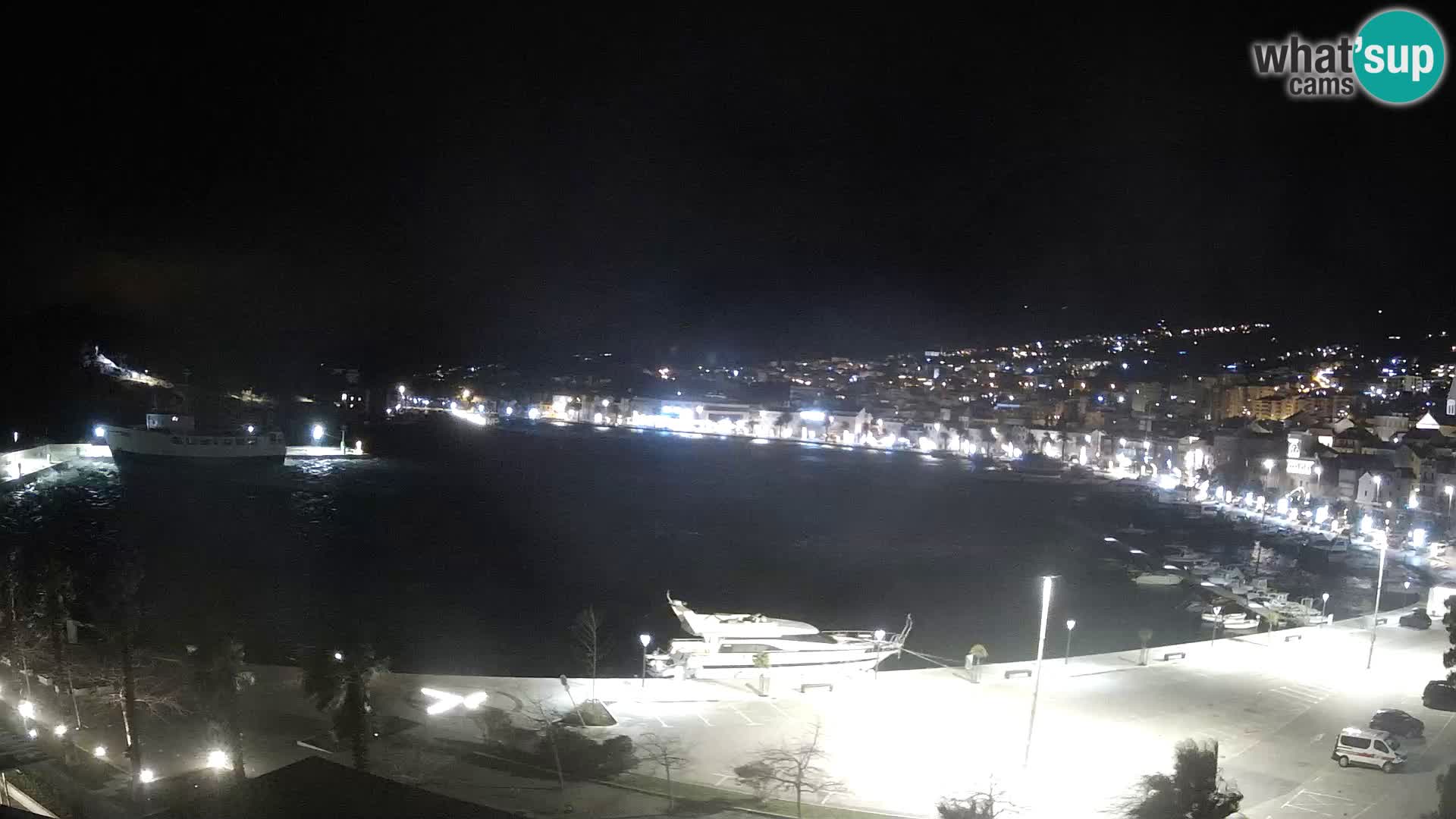 Webcam Makarska paseo junto al mar