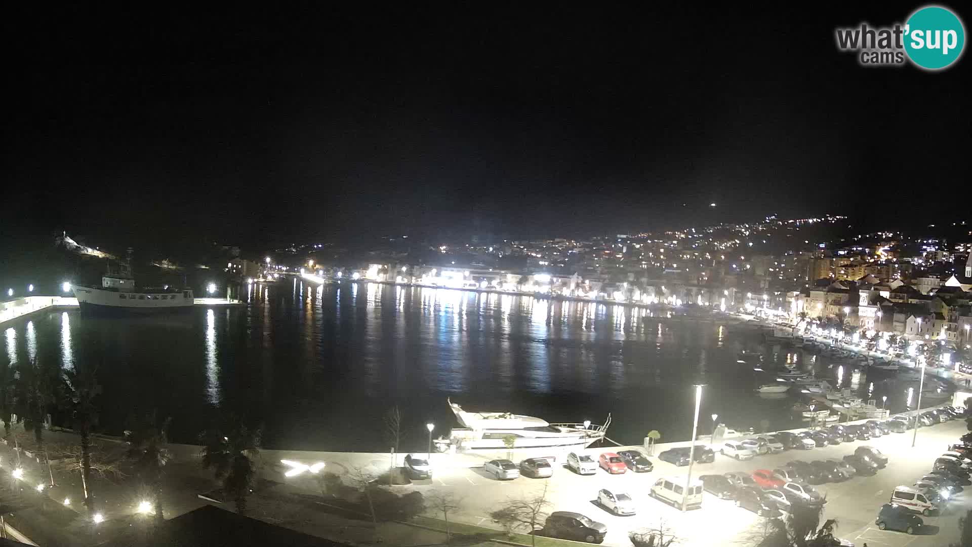 Webcam Makarska ‘s seaside promenade