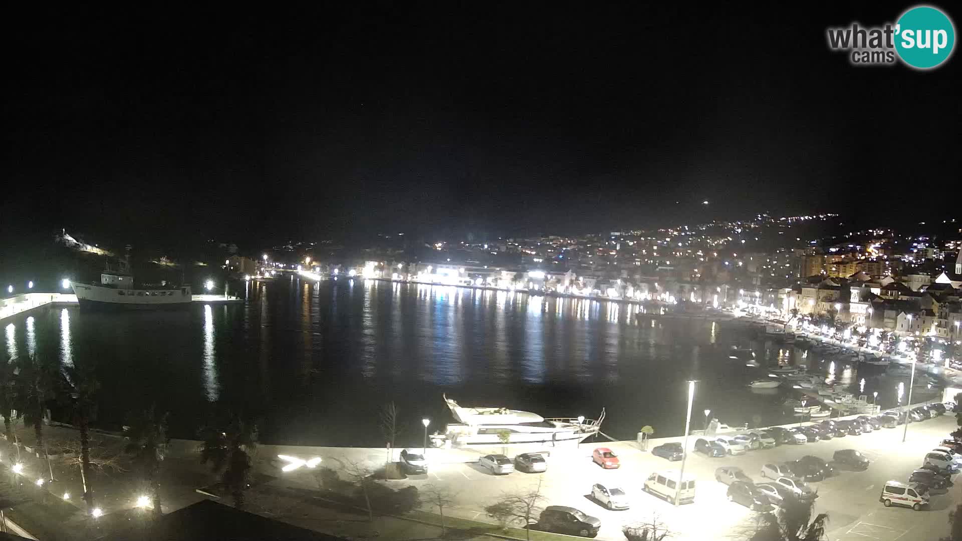 Webcam Makarska ‘s seaside promenade