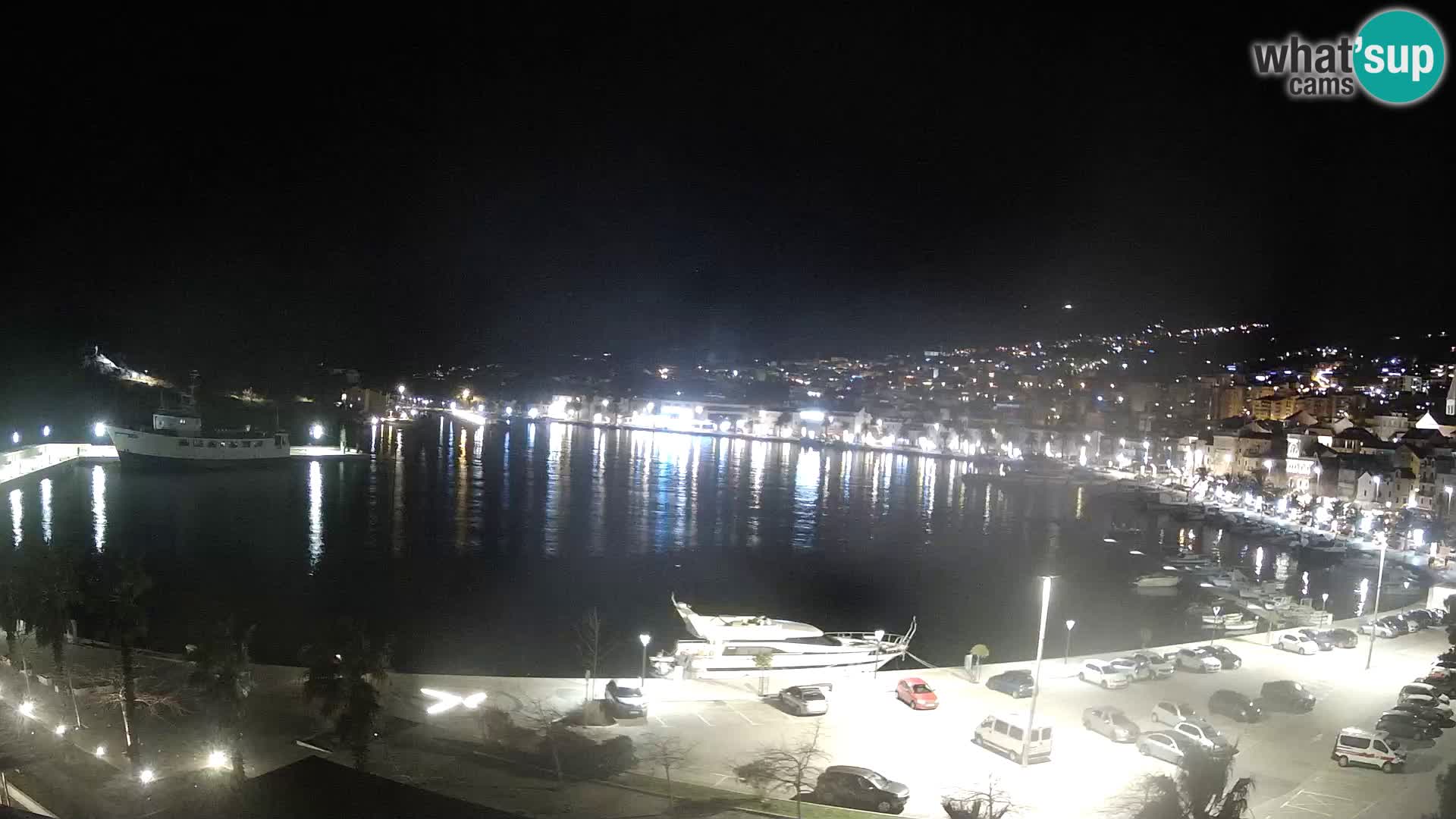 Webcam Makarska ‘s seaside promenade