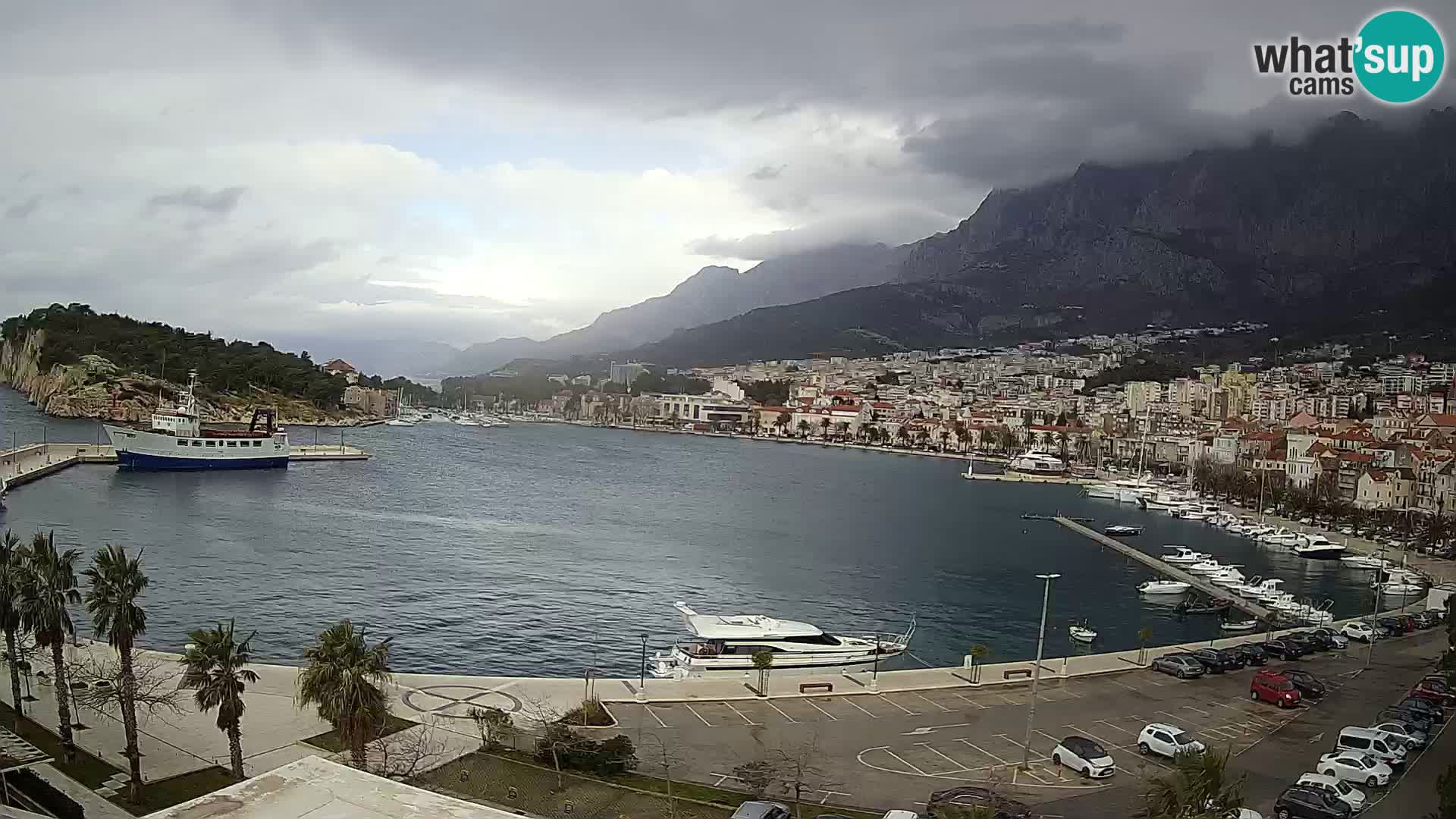 Webcam live -Makarska riva