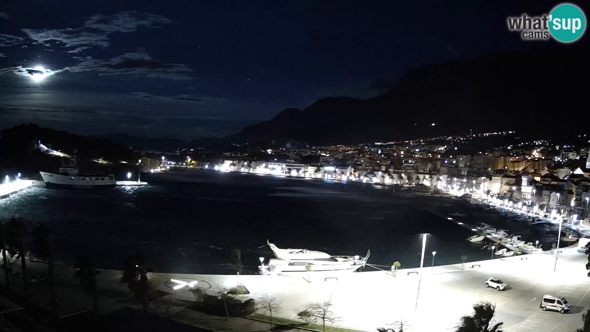 Webcam live -Makarska riva