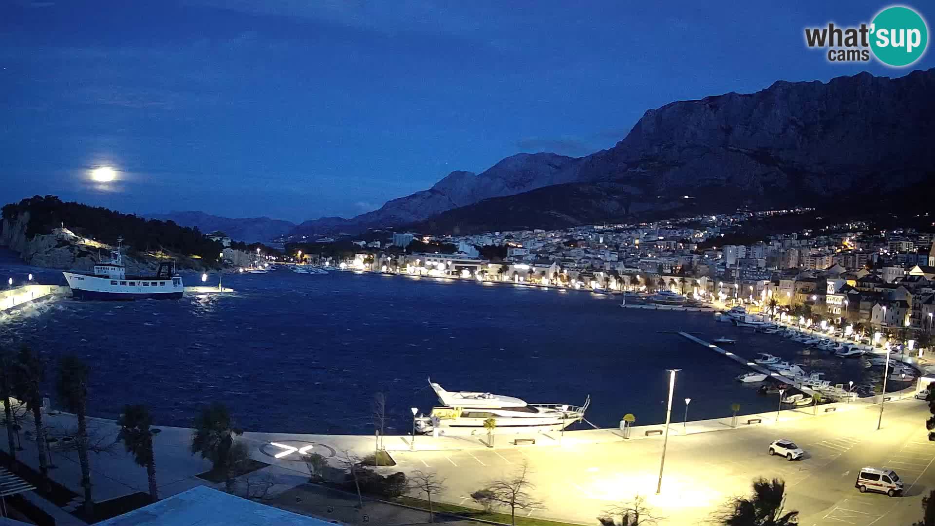 Webcam Strandpromenade von Makarska