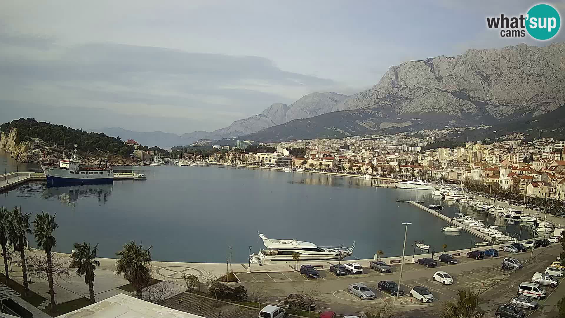 Webcam live -Makarska riva