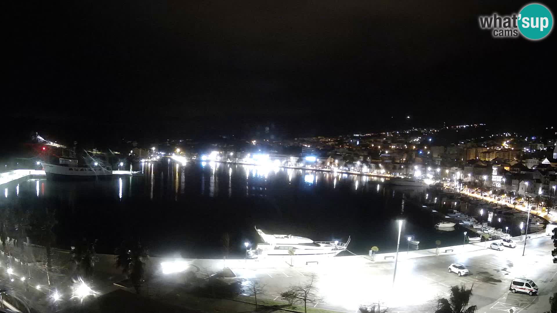 Webcam Makarska paseo junto al mar