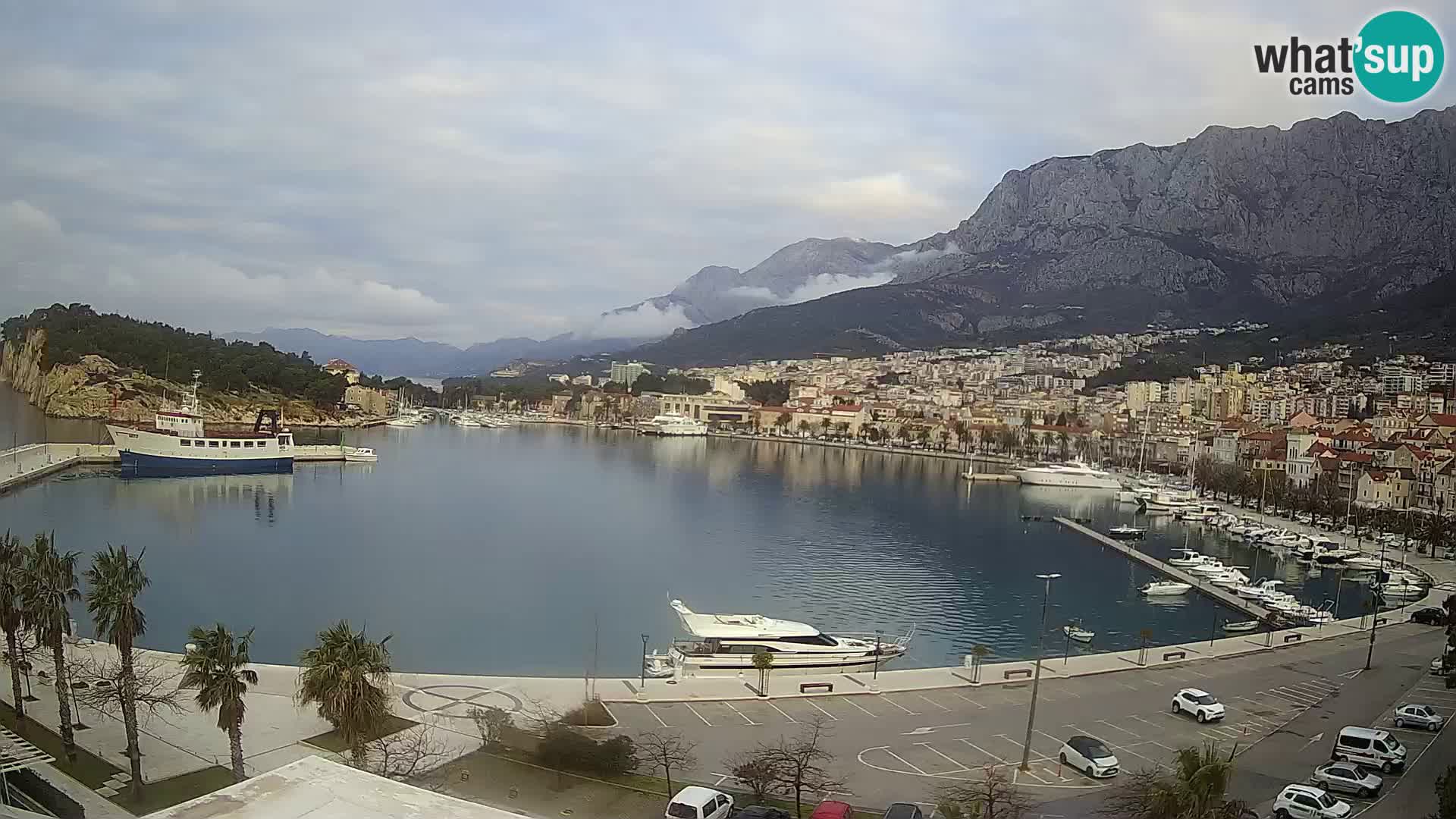 Webcam live -Makarska riva