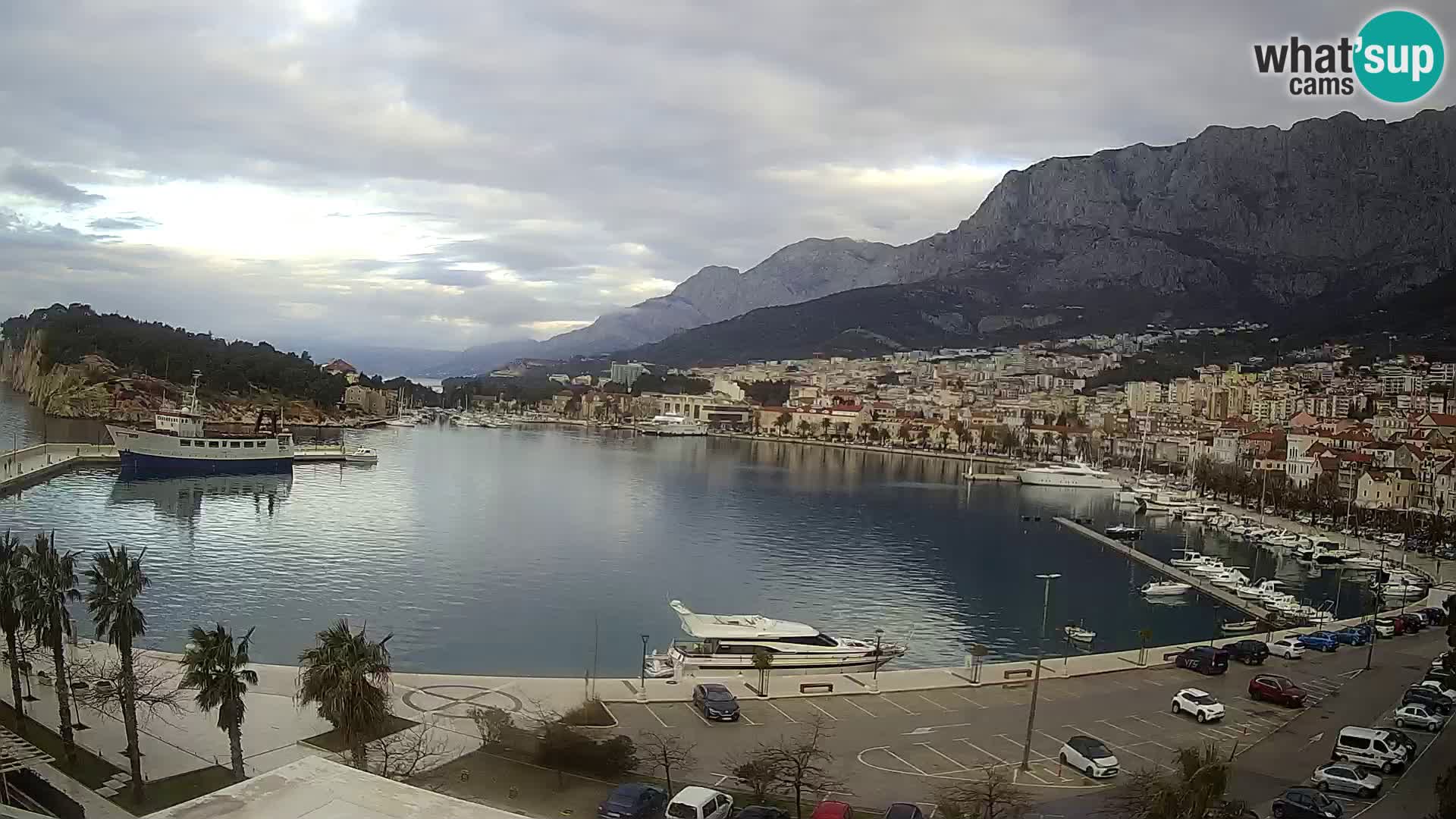 Webcam live -Makarska riva