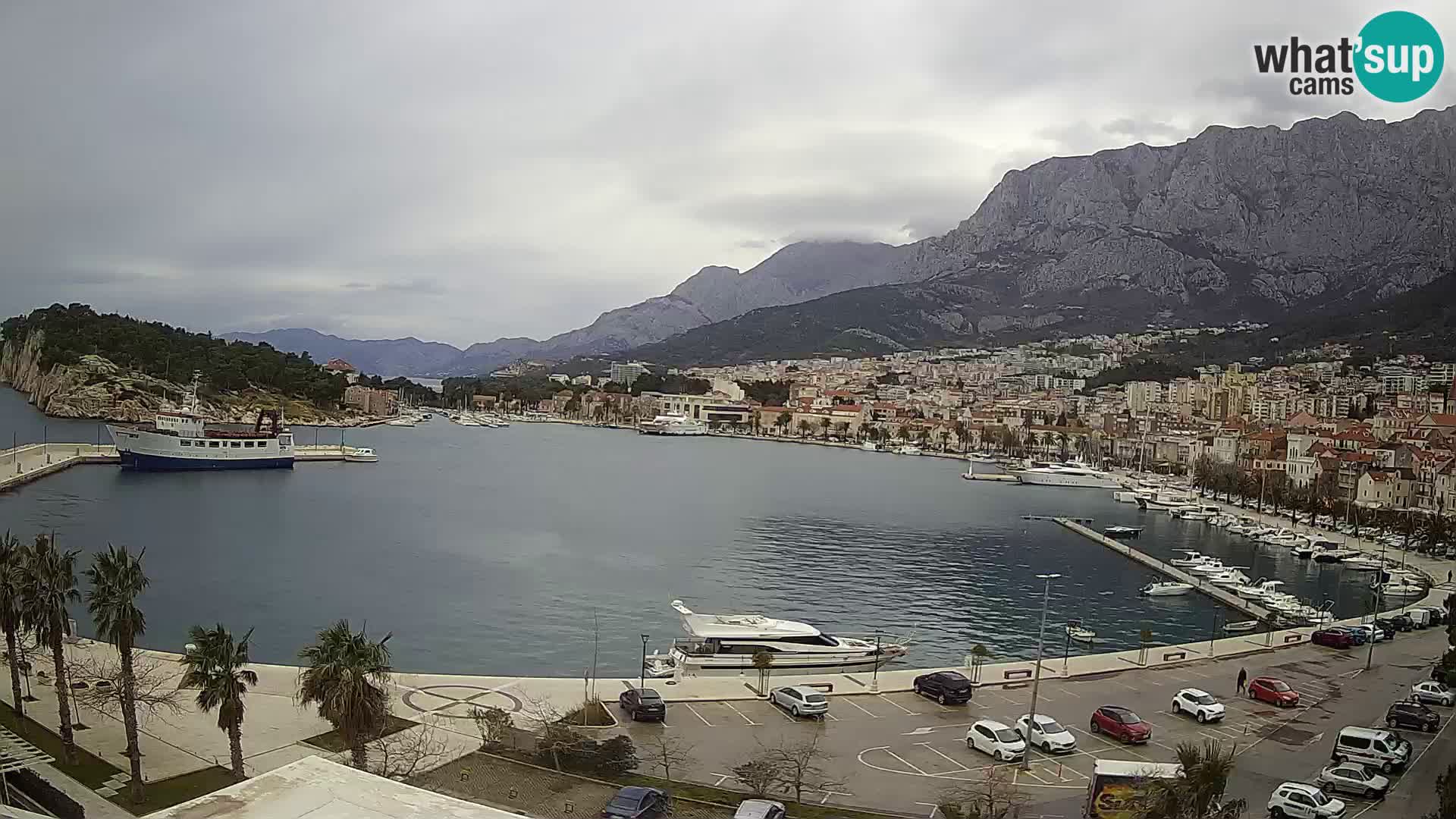 Webcam live -Makarska riva