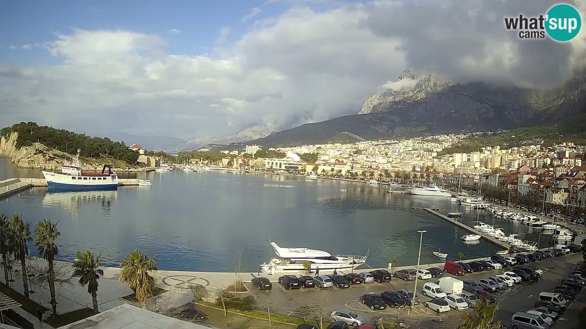 Webcam live -Makarska riva