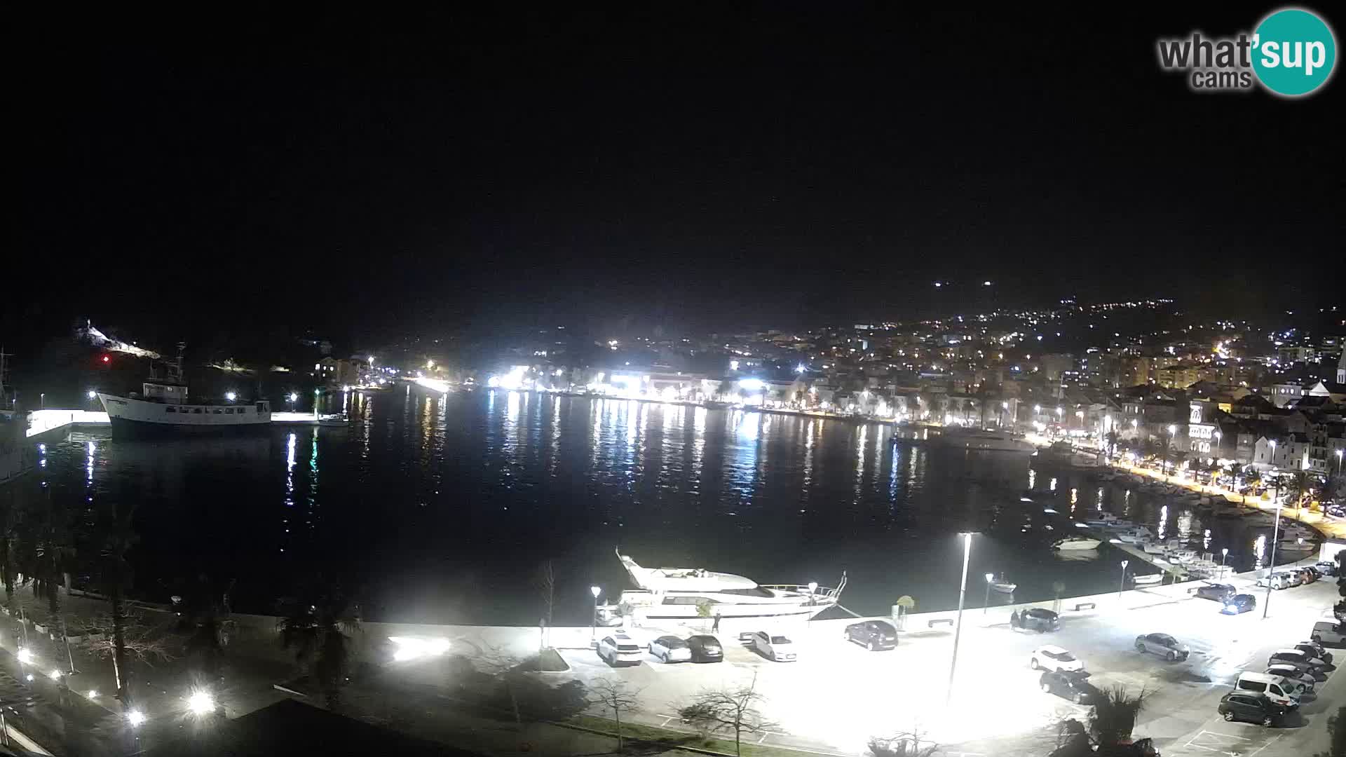 Webcam Makarska paseo junto al mar