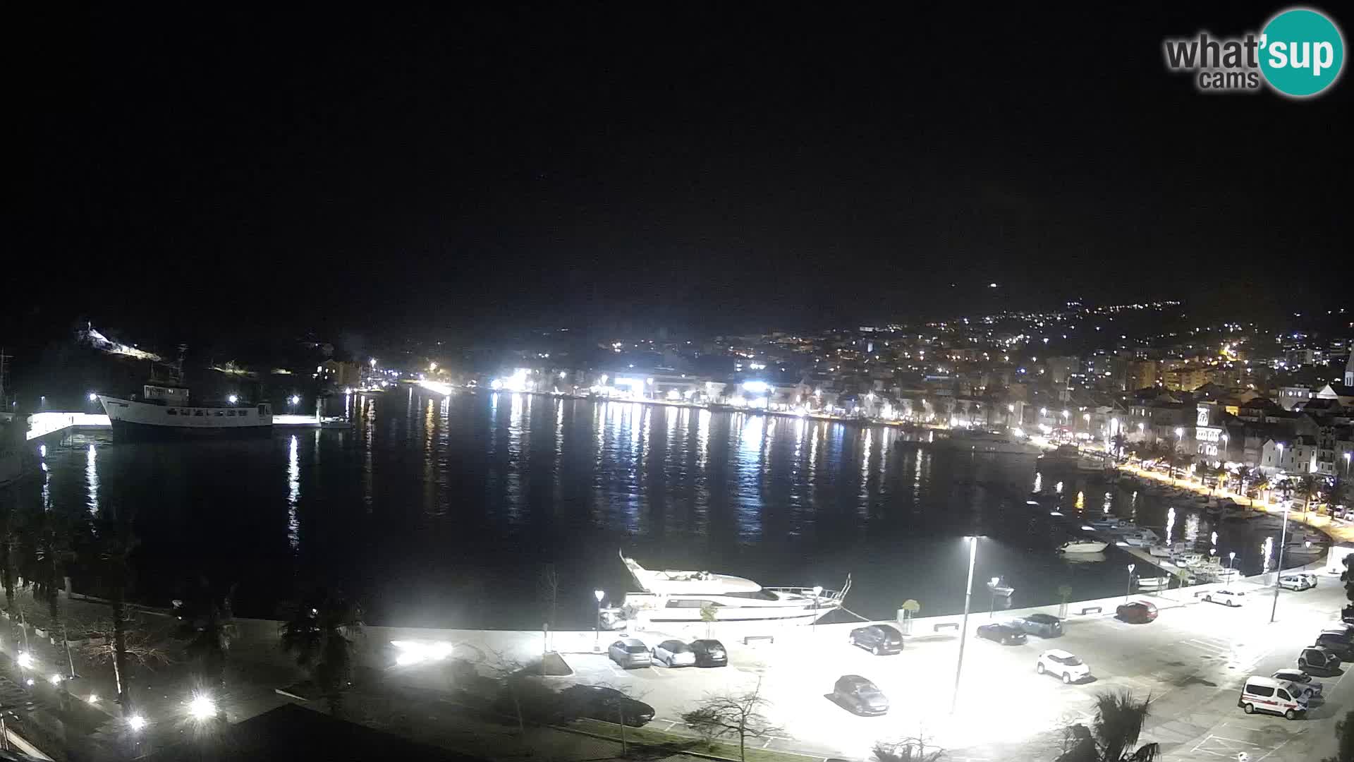 Webcam Makarska paseo junto al mar