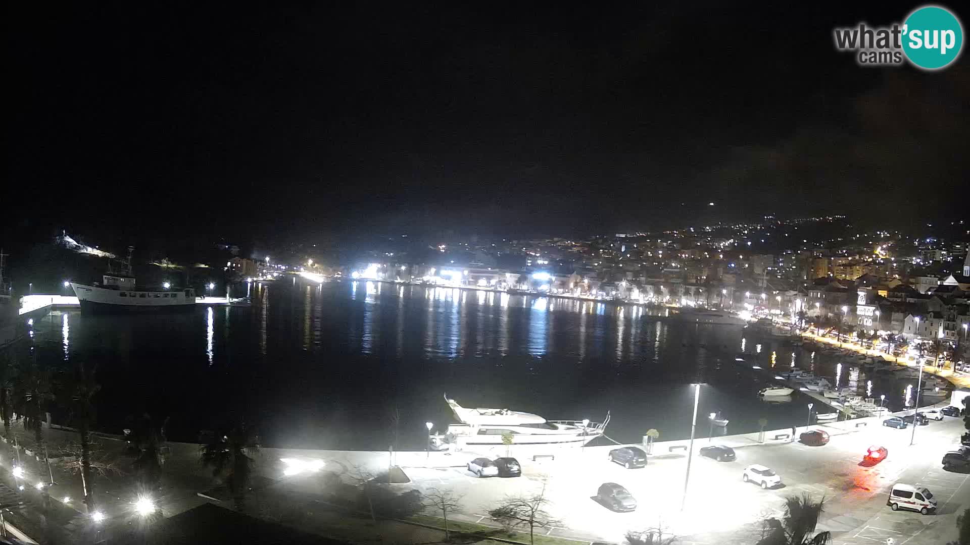 Webcam Makarska paseo junto al mar