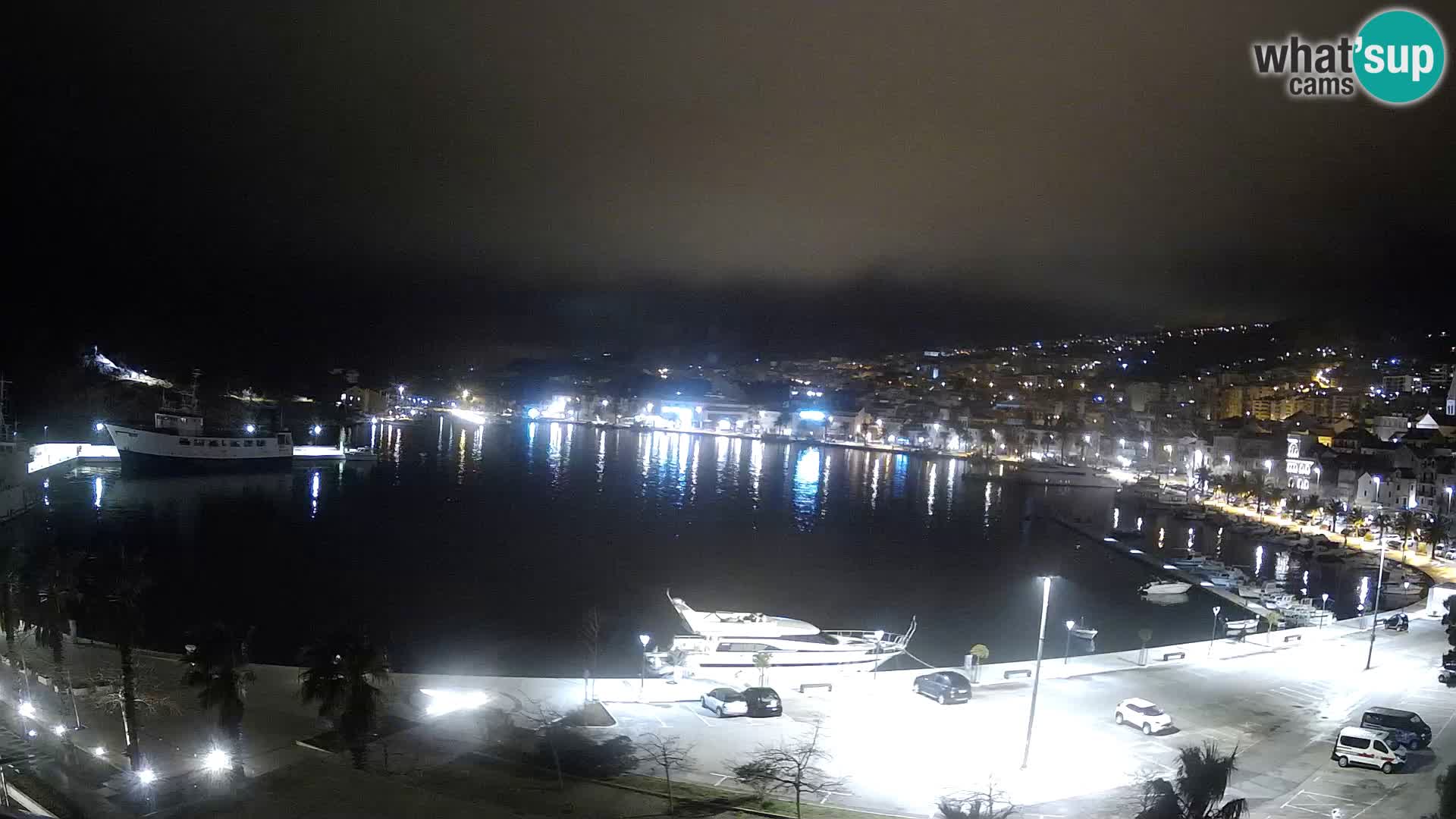 Webcam Makarska paseo junto al mar