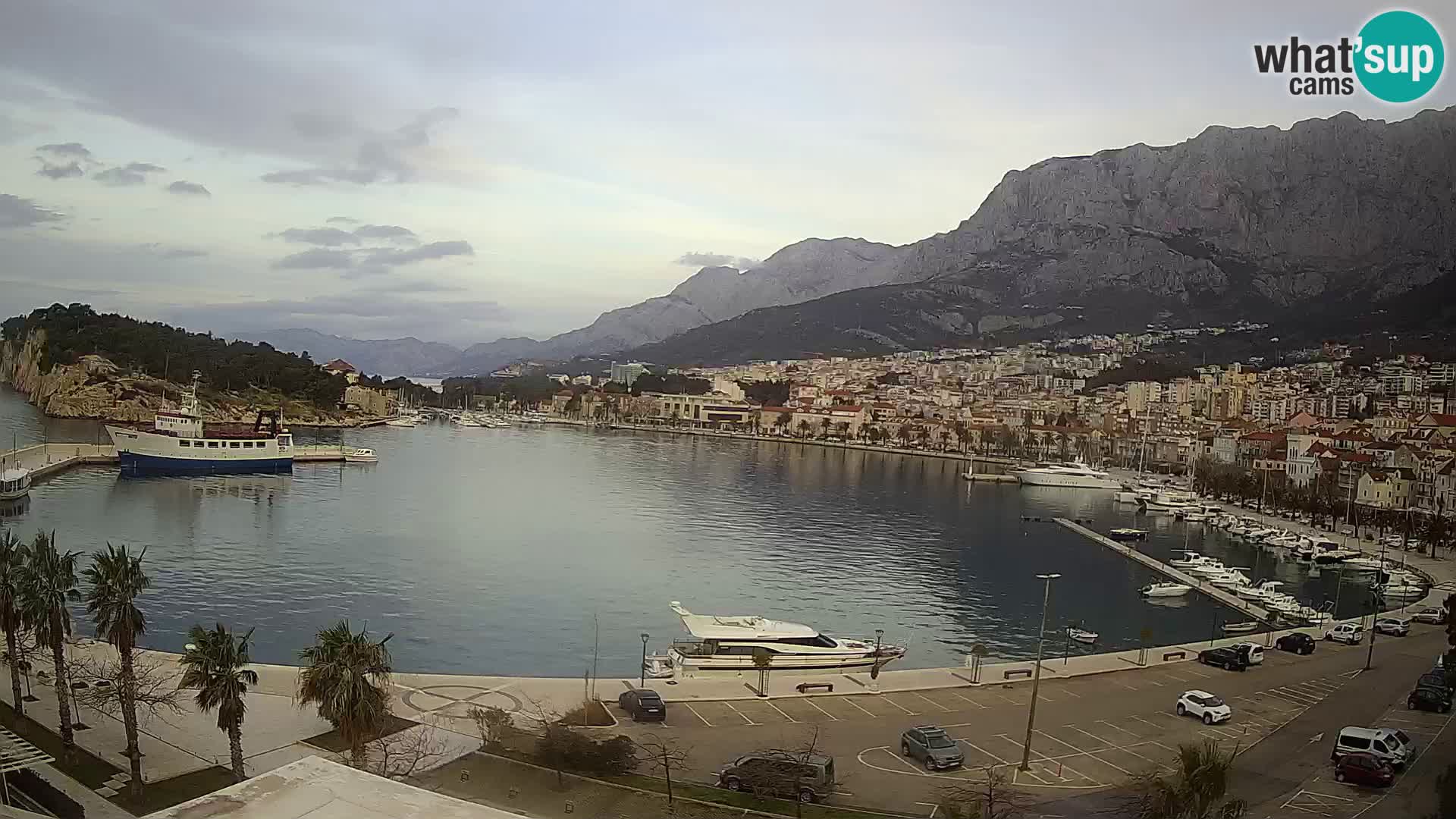 Webcam live -Makarska riva