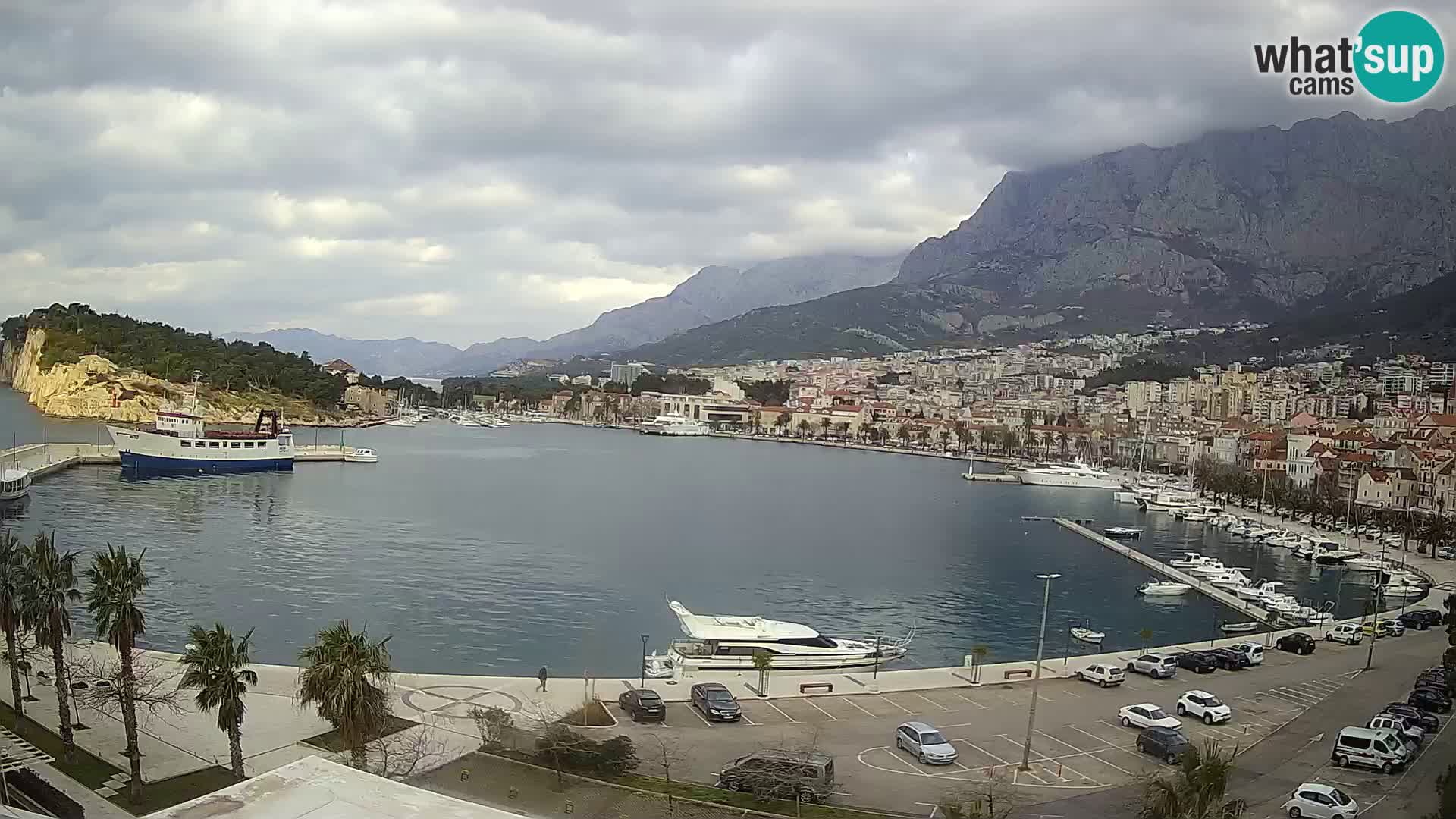 Webcam live -Makarska riva