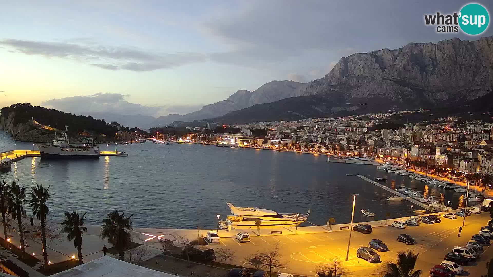 Webcam live -Makarska riva