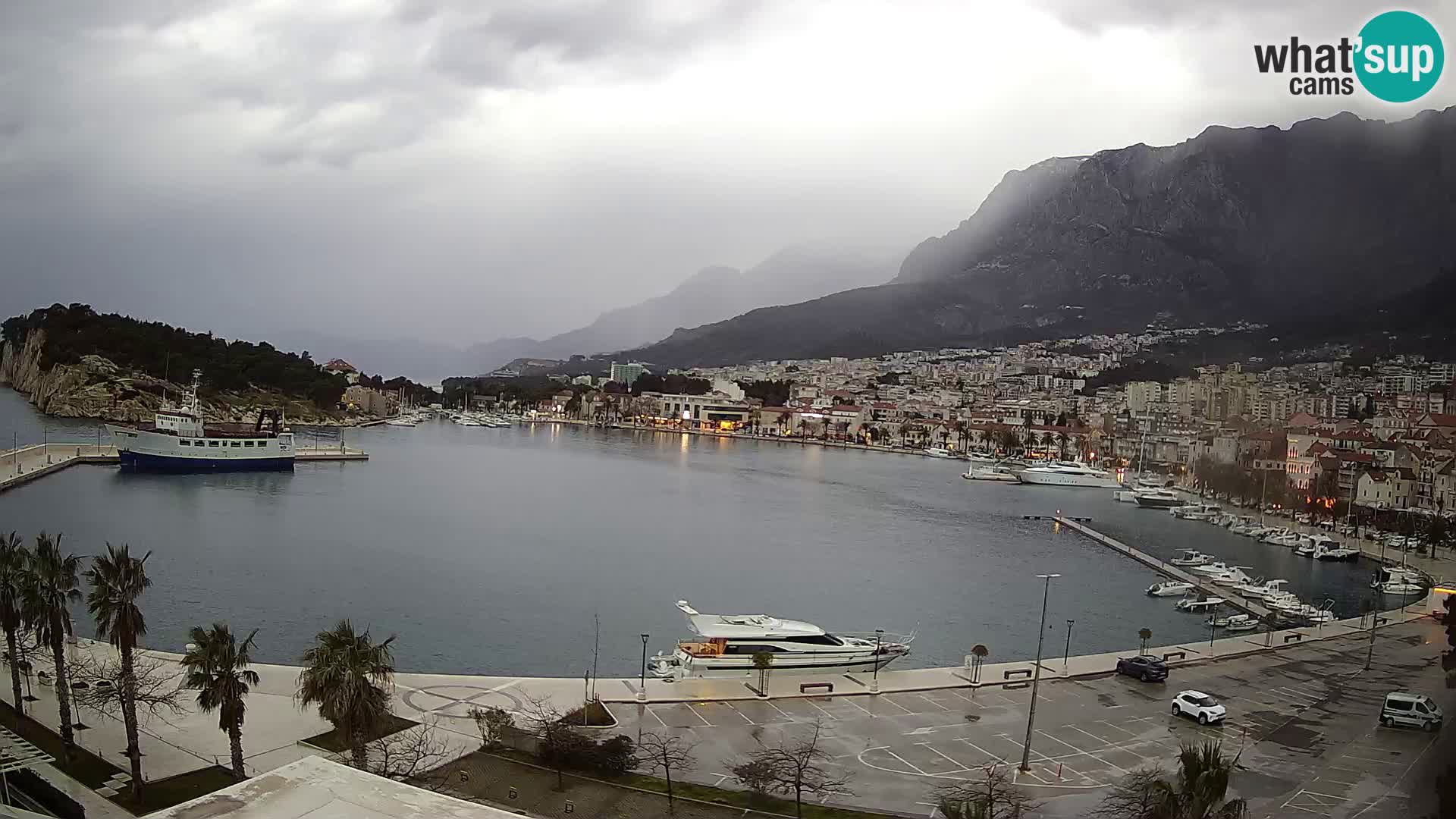 Webcam live -Makarska riva