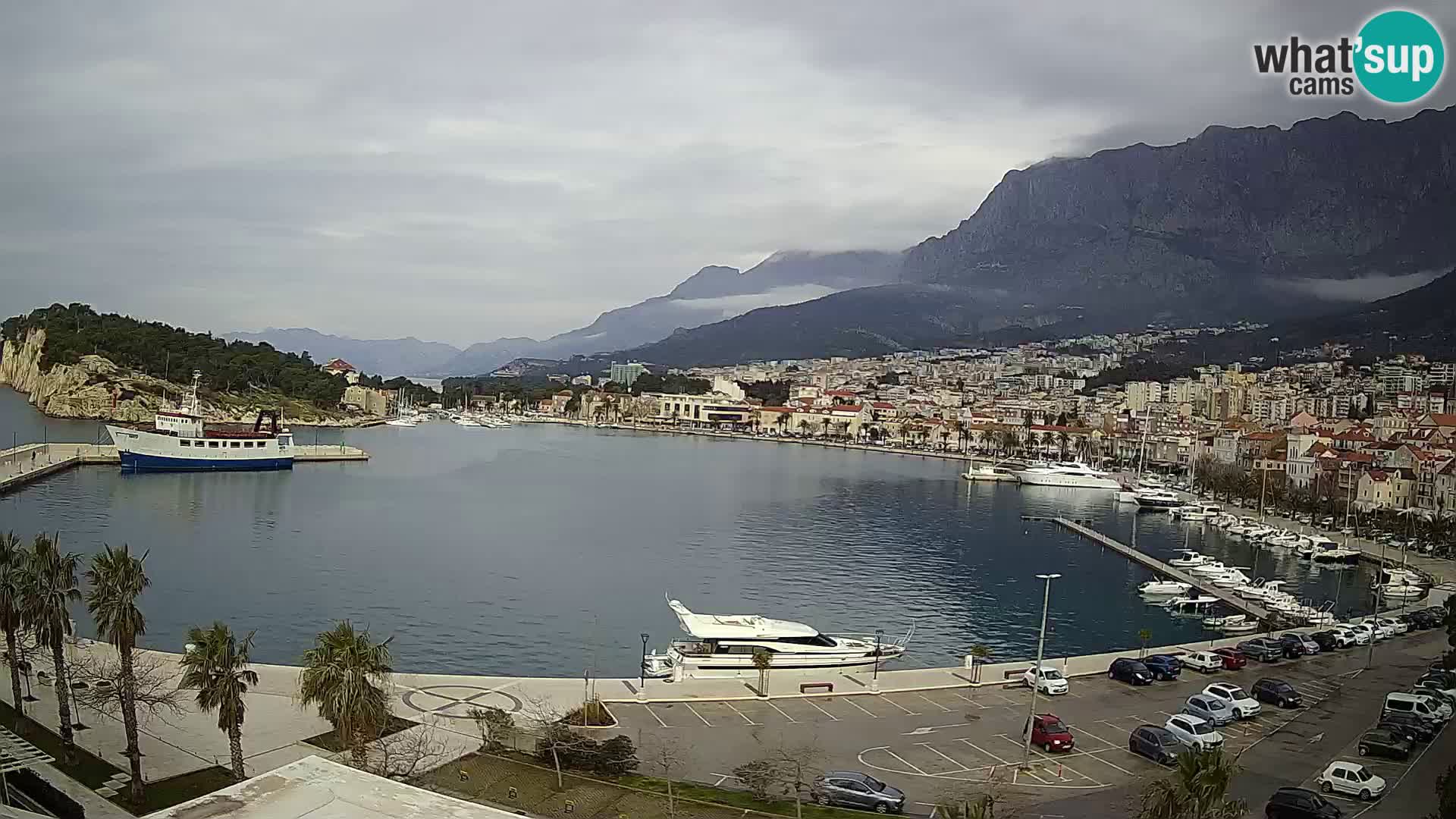 Webcam live -Makarska riva