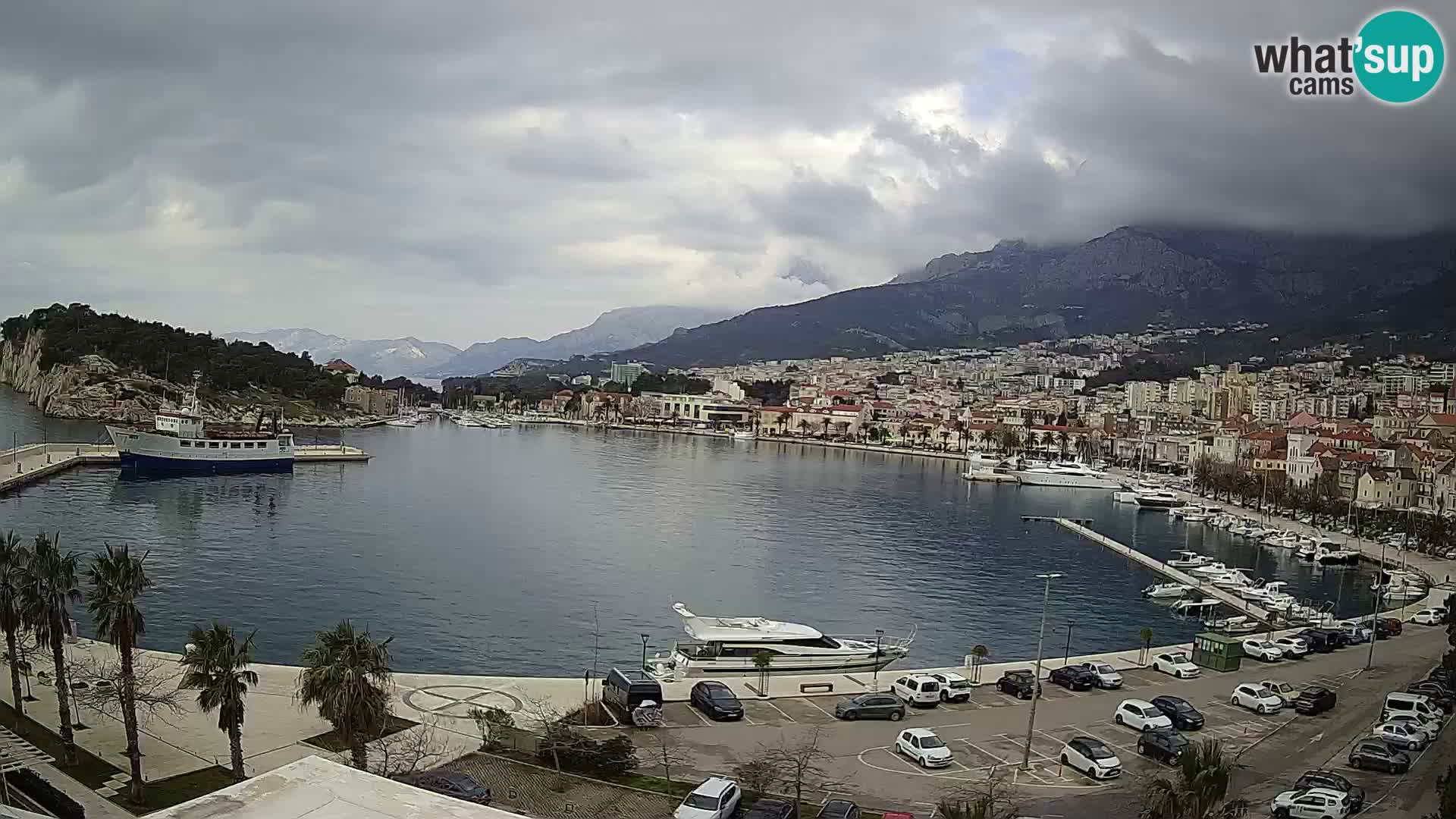 Webcam live -Makarska riva