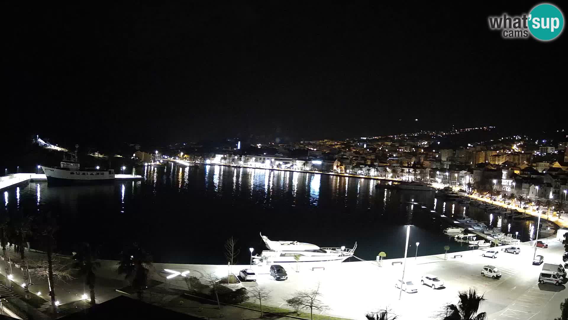 Webcam Makarska paseo junto al mar