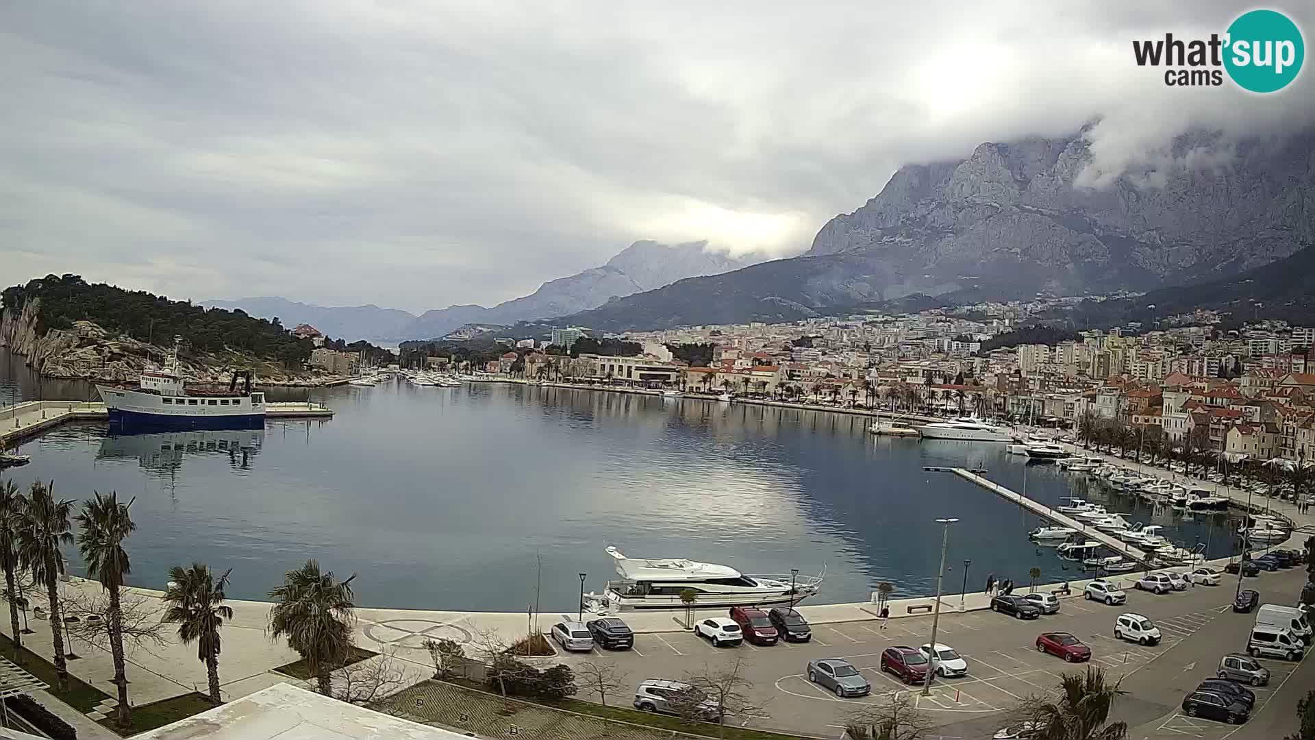 Webcam live -Makarska riva