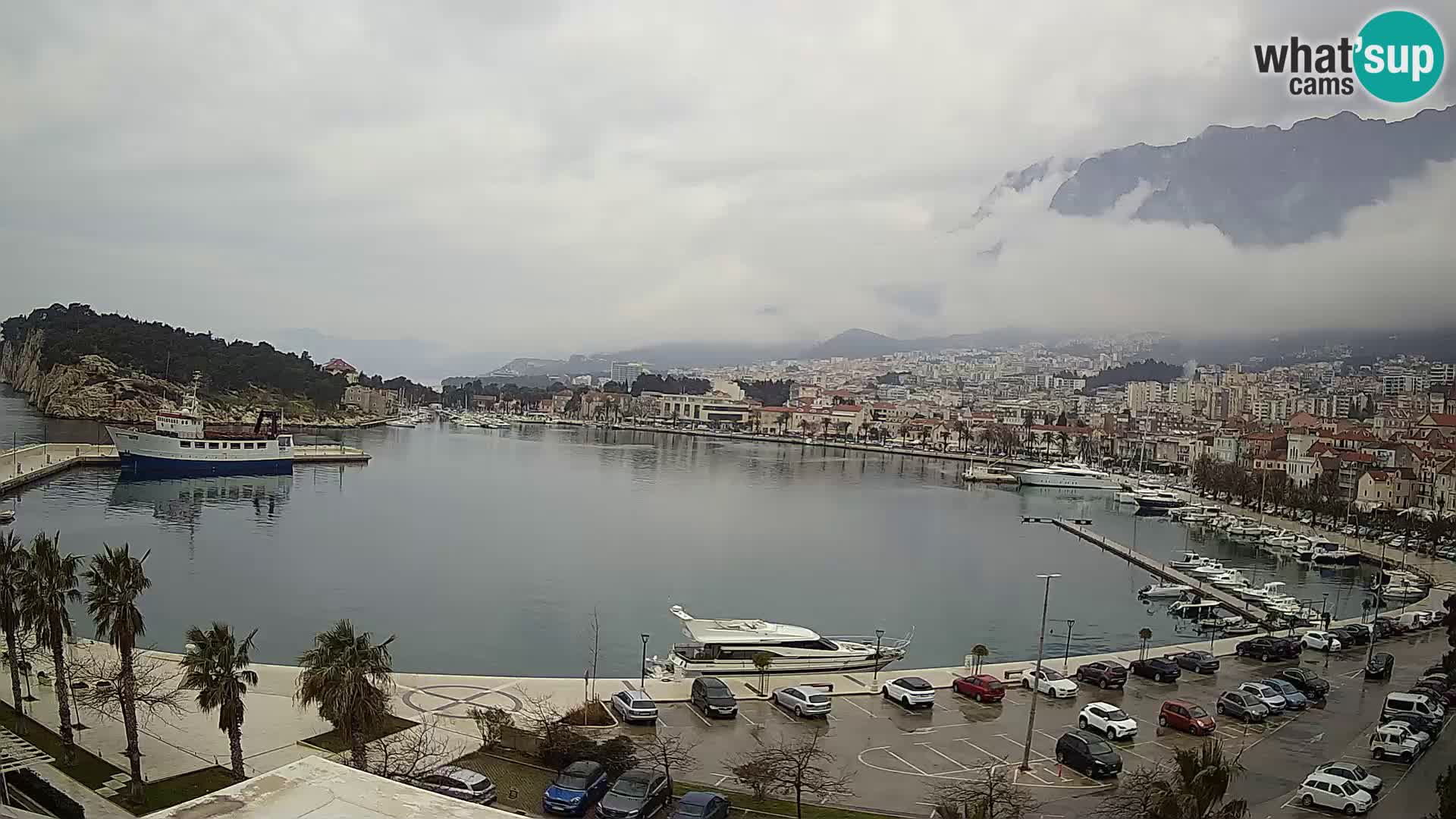 Webcam live -Makarska riva