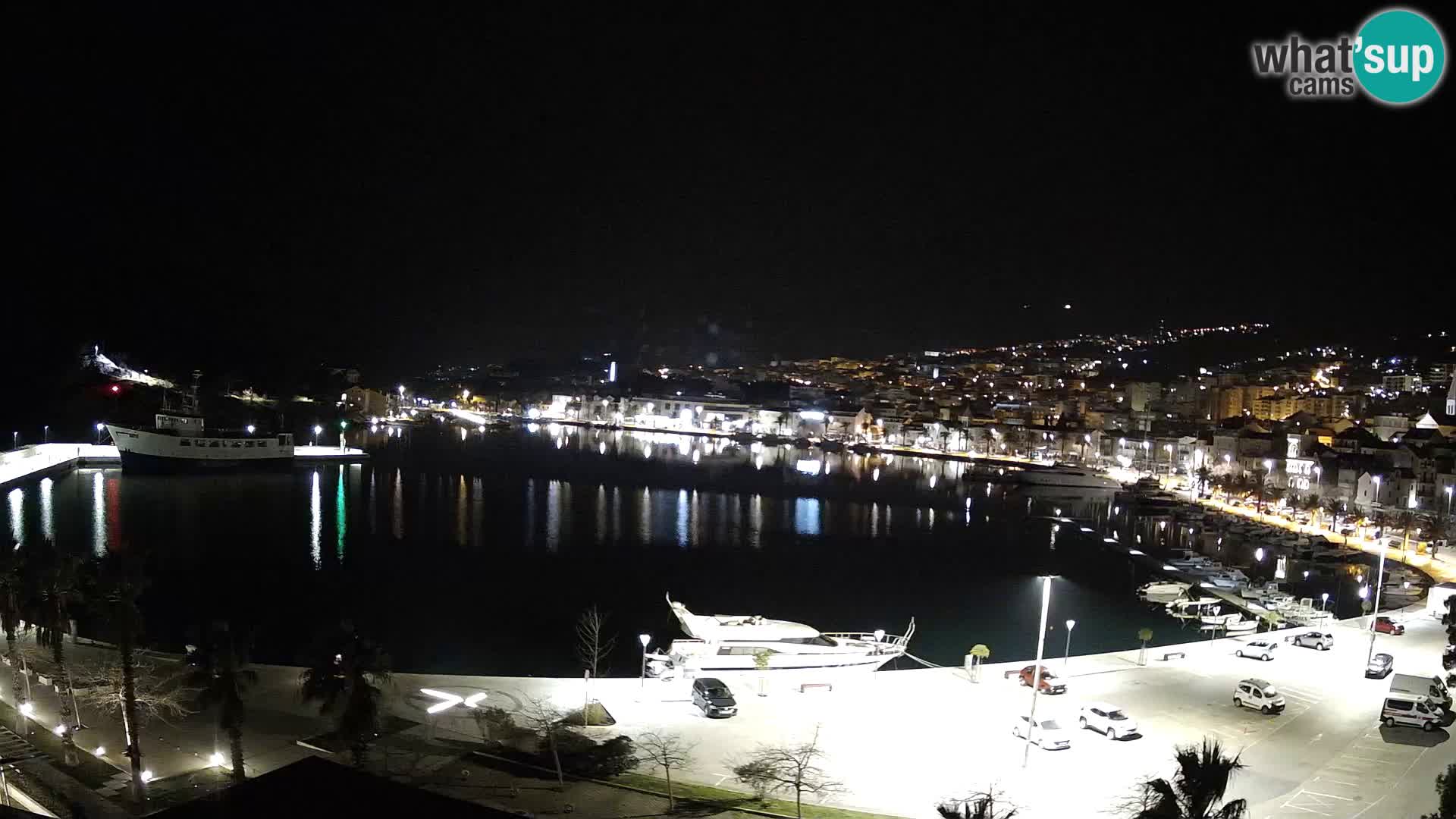 Webcam Makarska paseo junto al mar