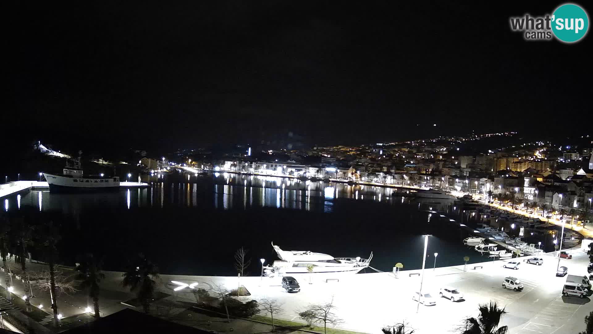 Webcam Makarska paseo junto al mar