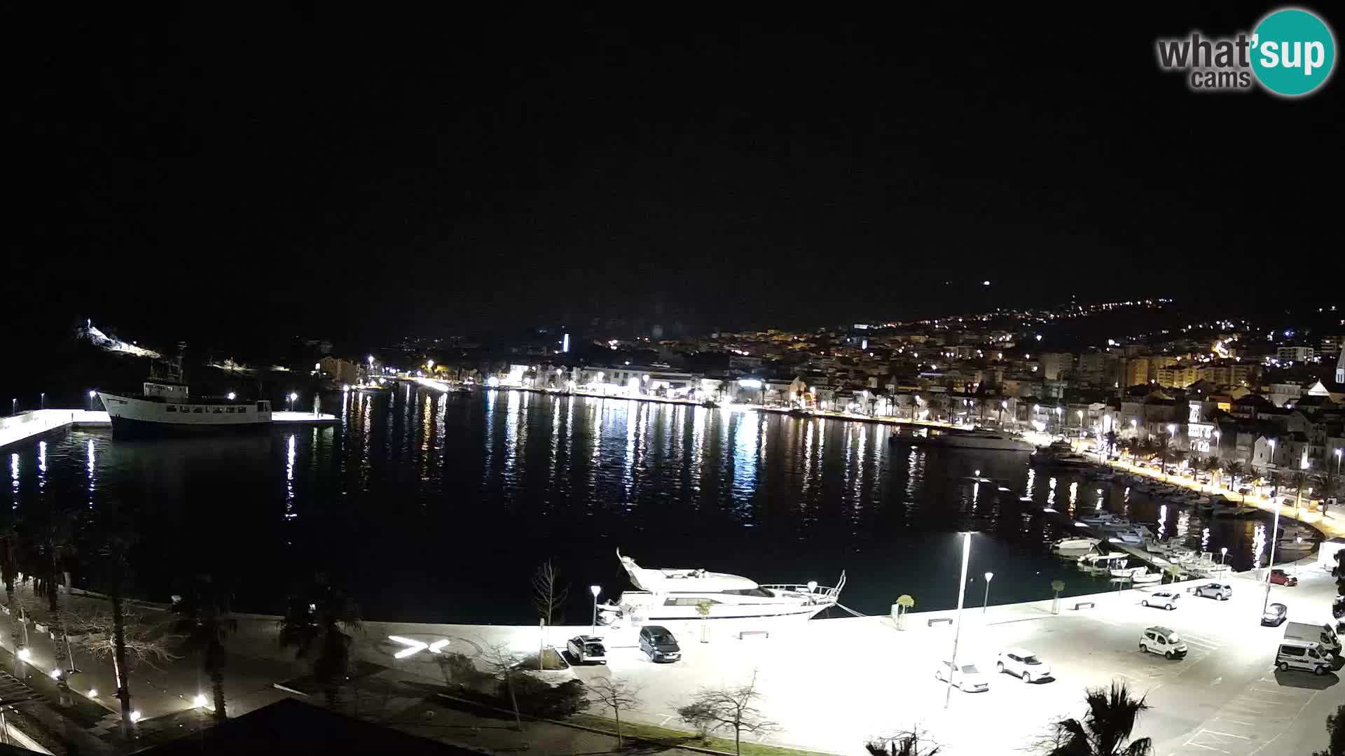 Webcam Makarska paseo junto al mar