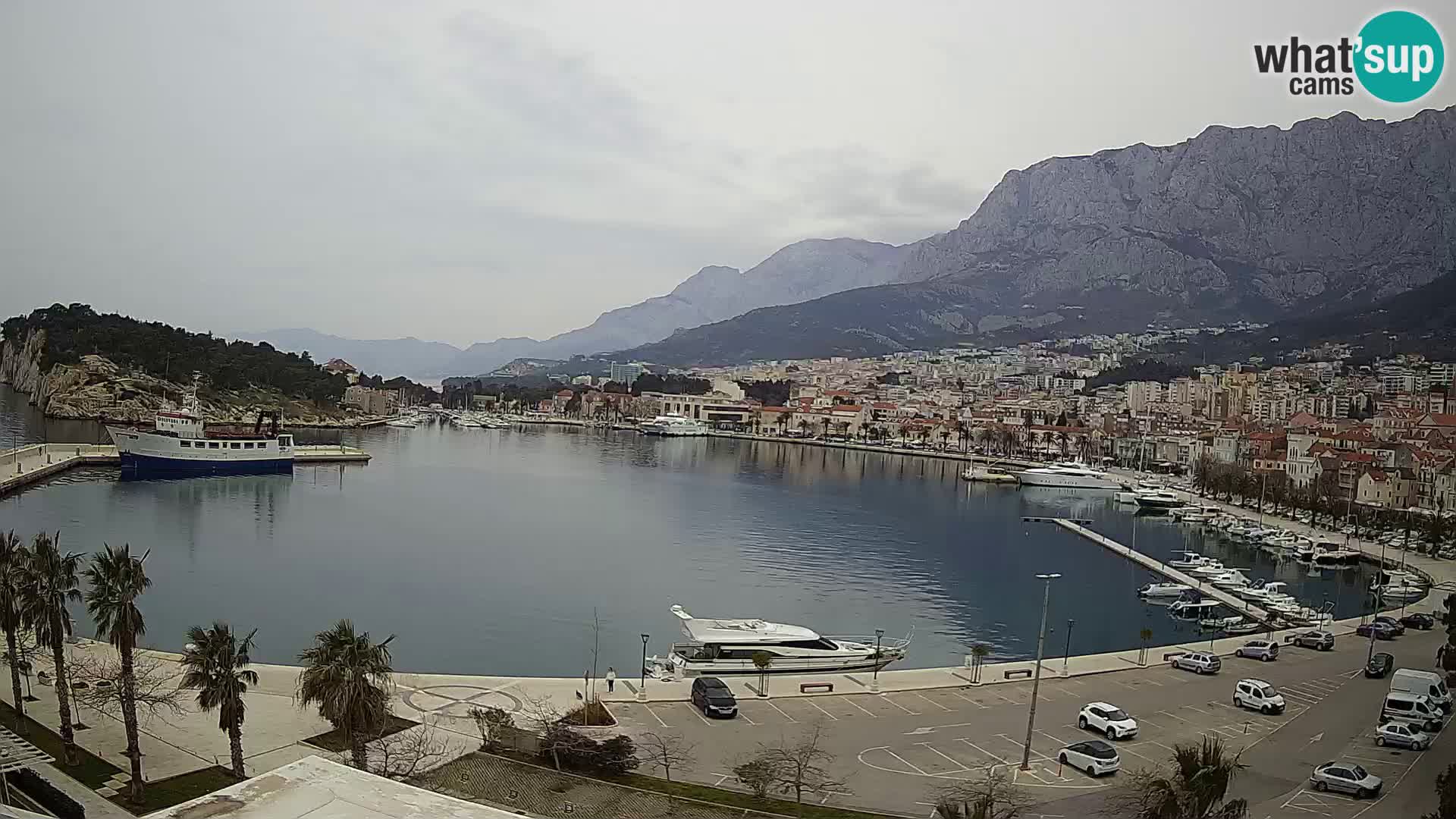 Webcam live -Makarska riva