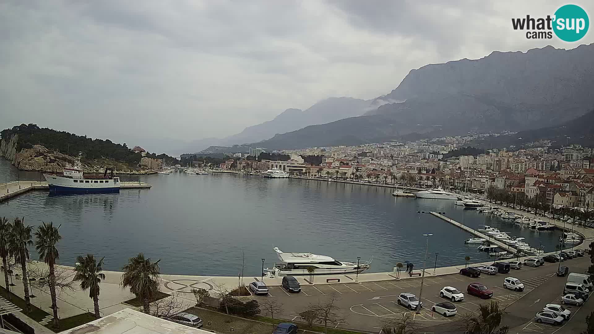 Webcam live -Makarska riva