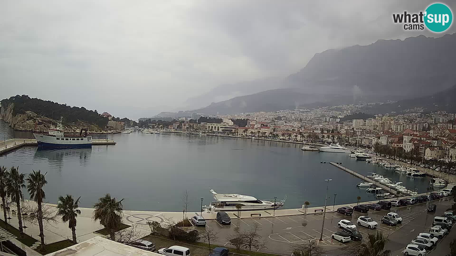 Webcam live -Makarska riva