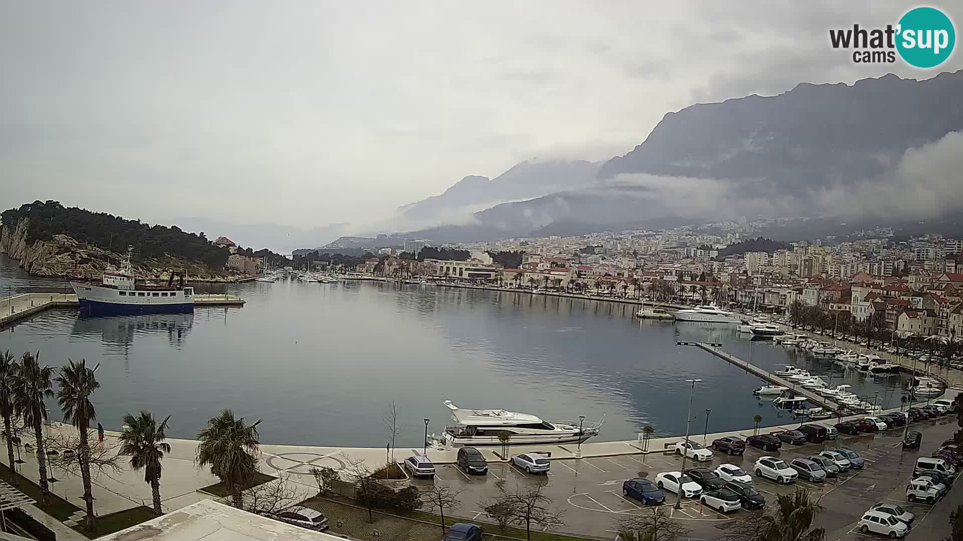 Webcam live -Makarska riva