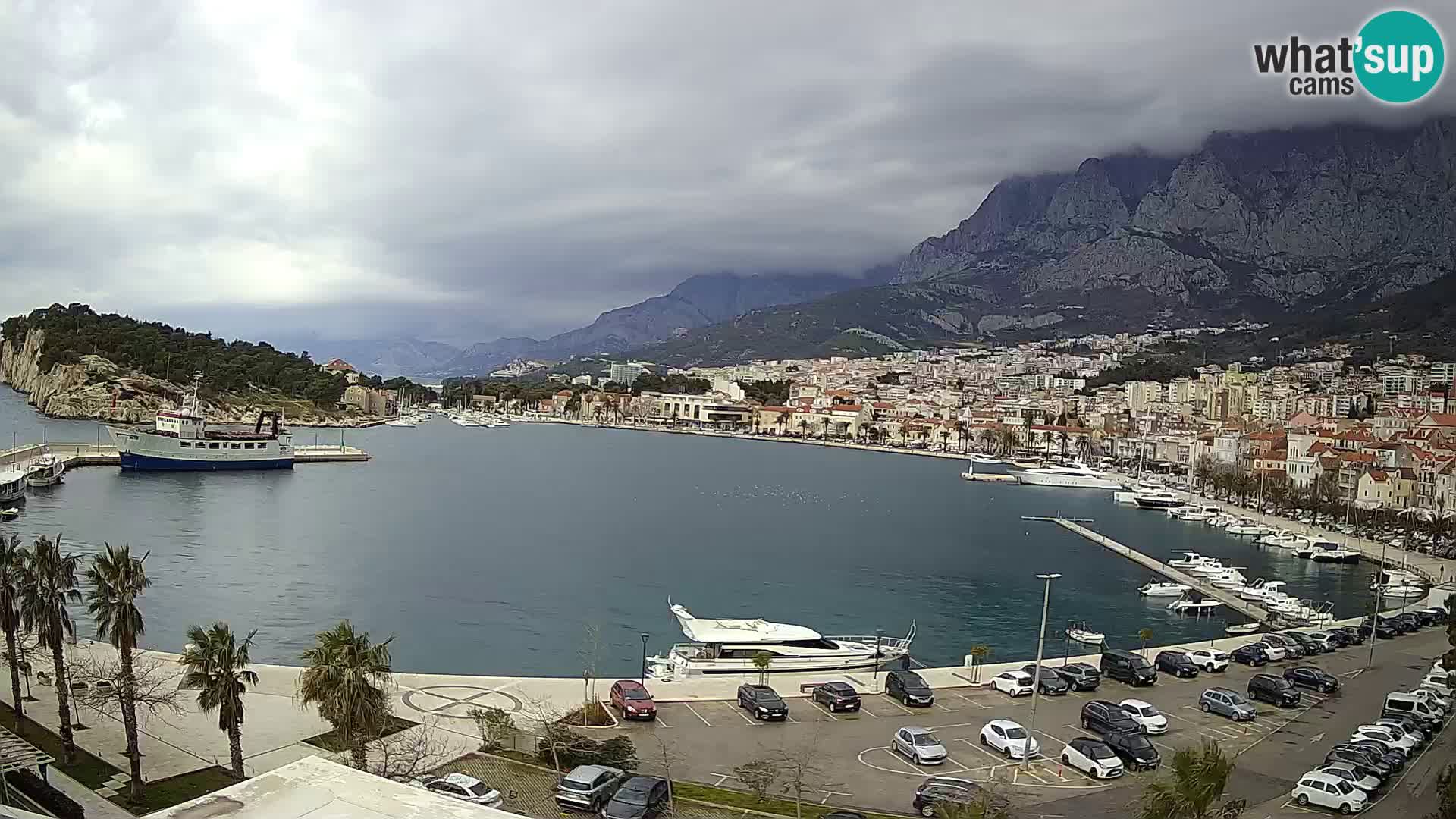 Webcam live -Makarska riva