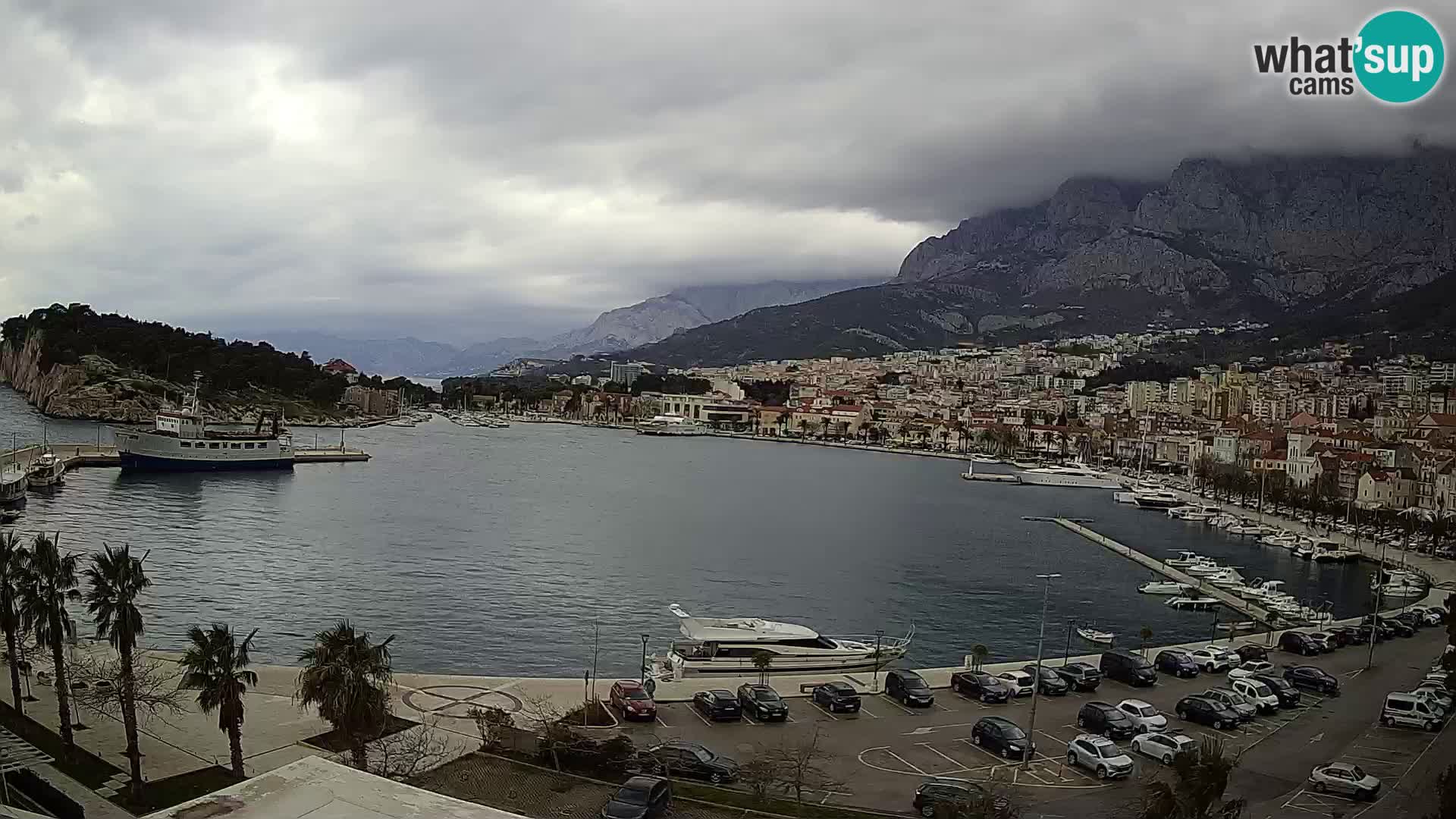 Webcam live -Makarska riva