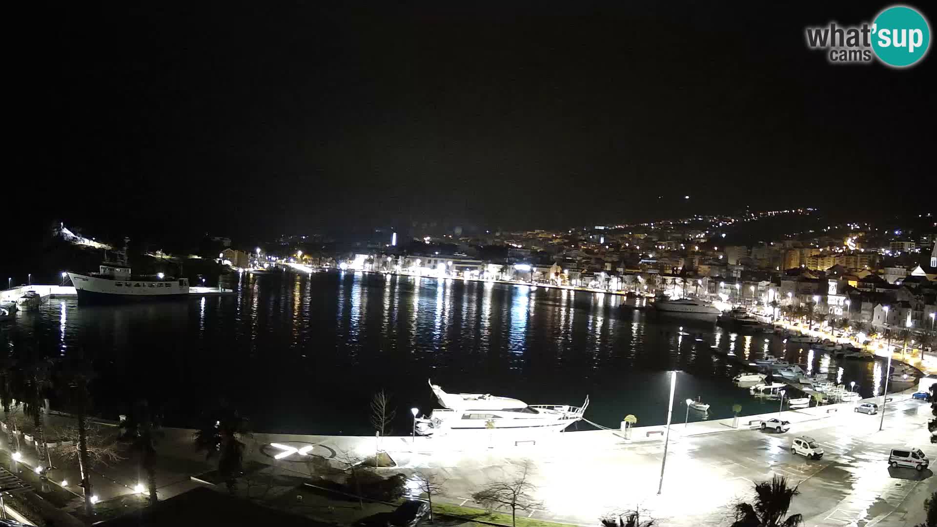 Webcam Makarska paseo junto al mar