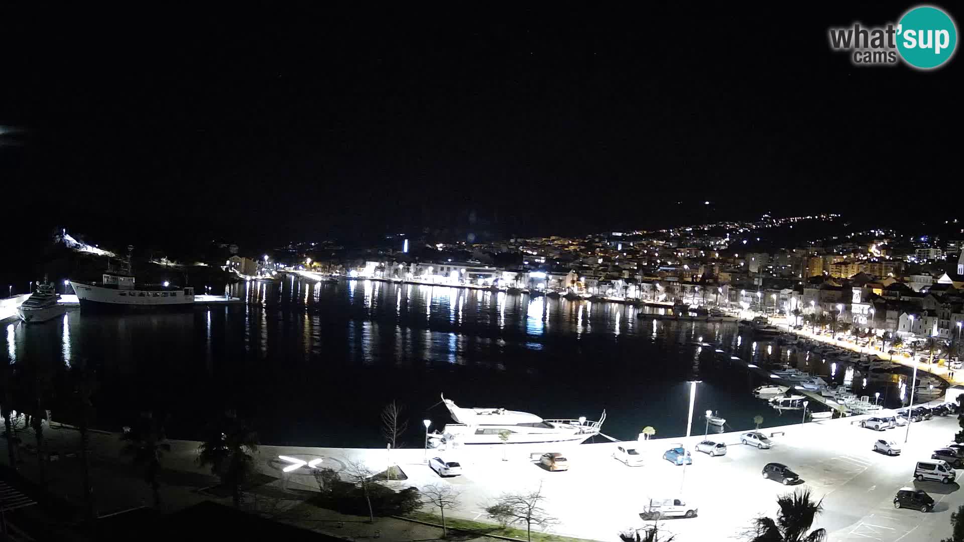 Webcam Makarska paseo junto al mar