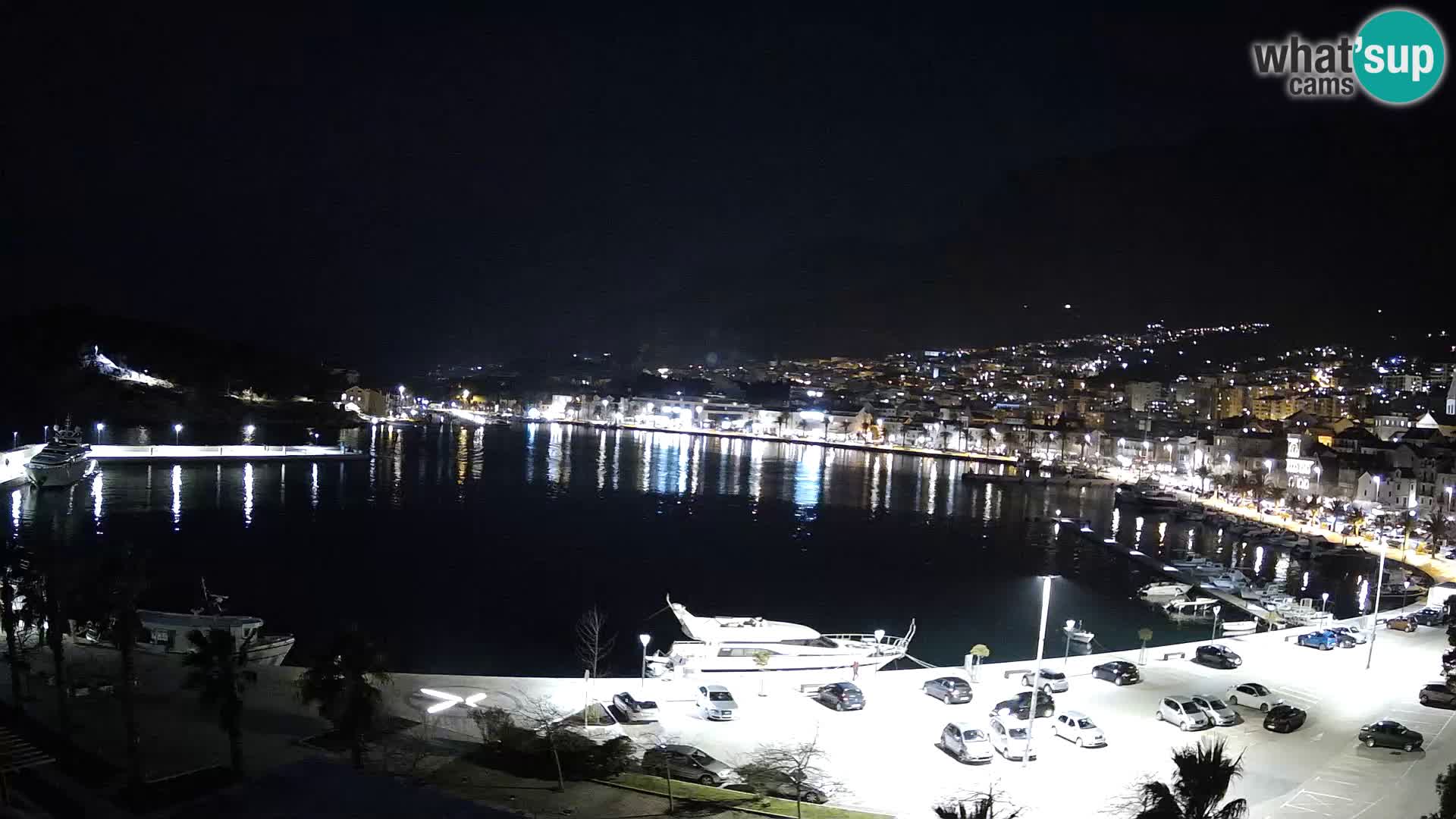 Webcam live -Makarska riva