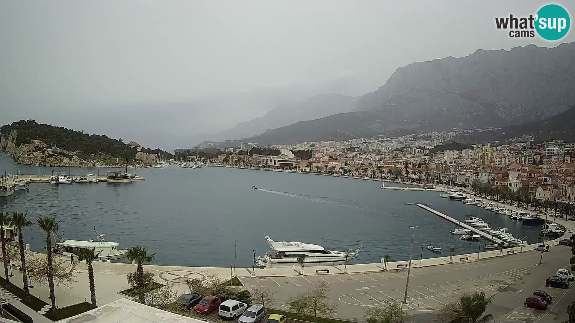 Webcam Makarska paseo junto al mar